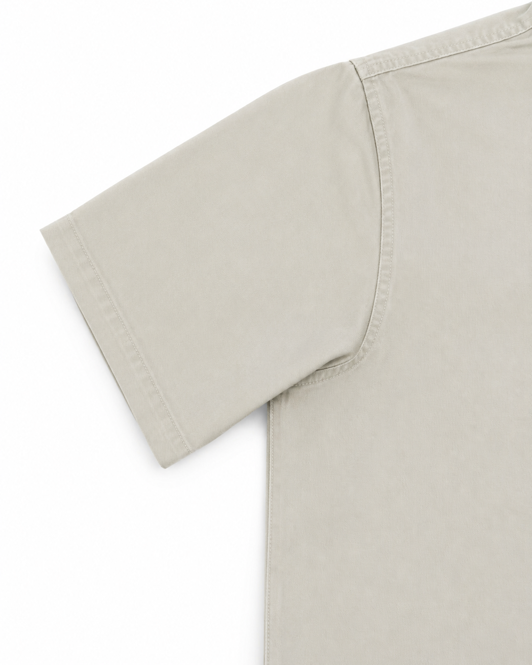 crop ding cotton half shirt
