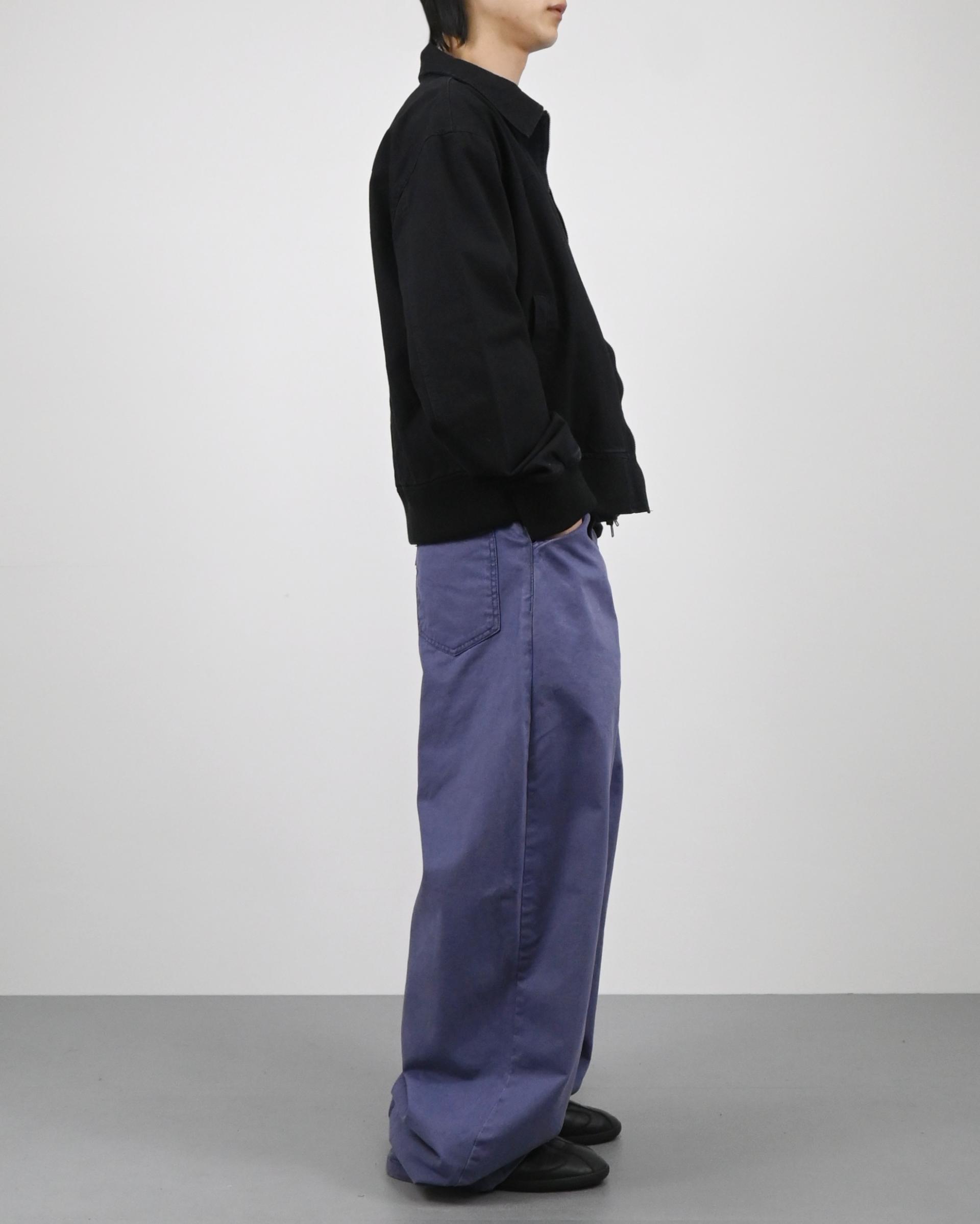 pigment solid balloon cotton pants
