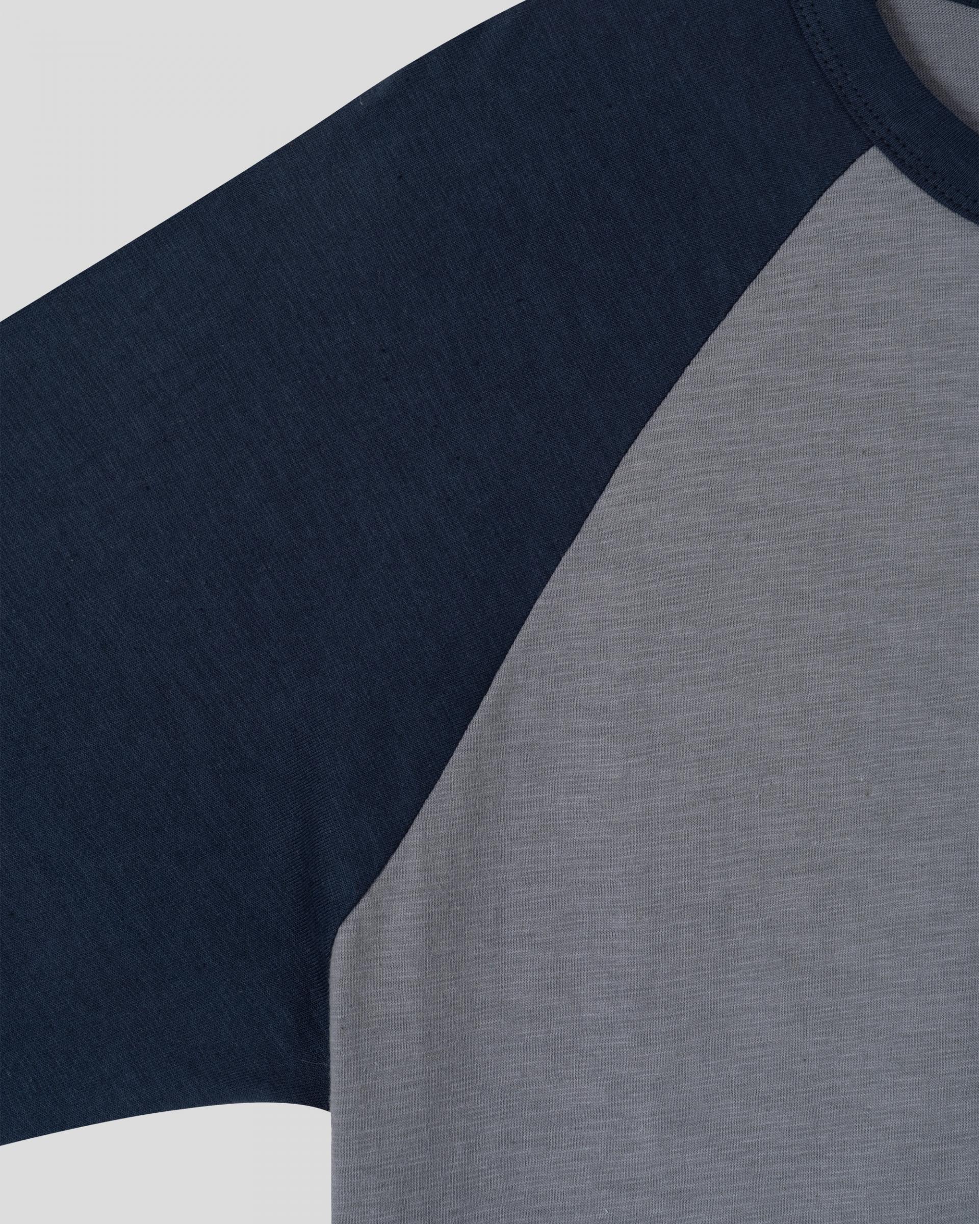 raglan henley neck t-shirt