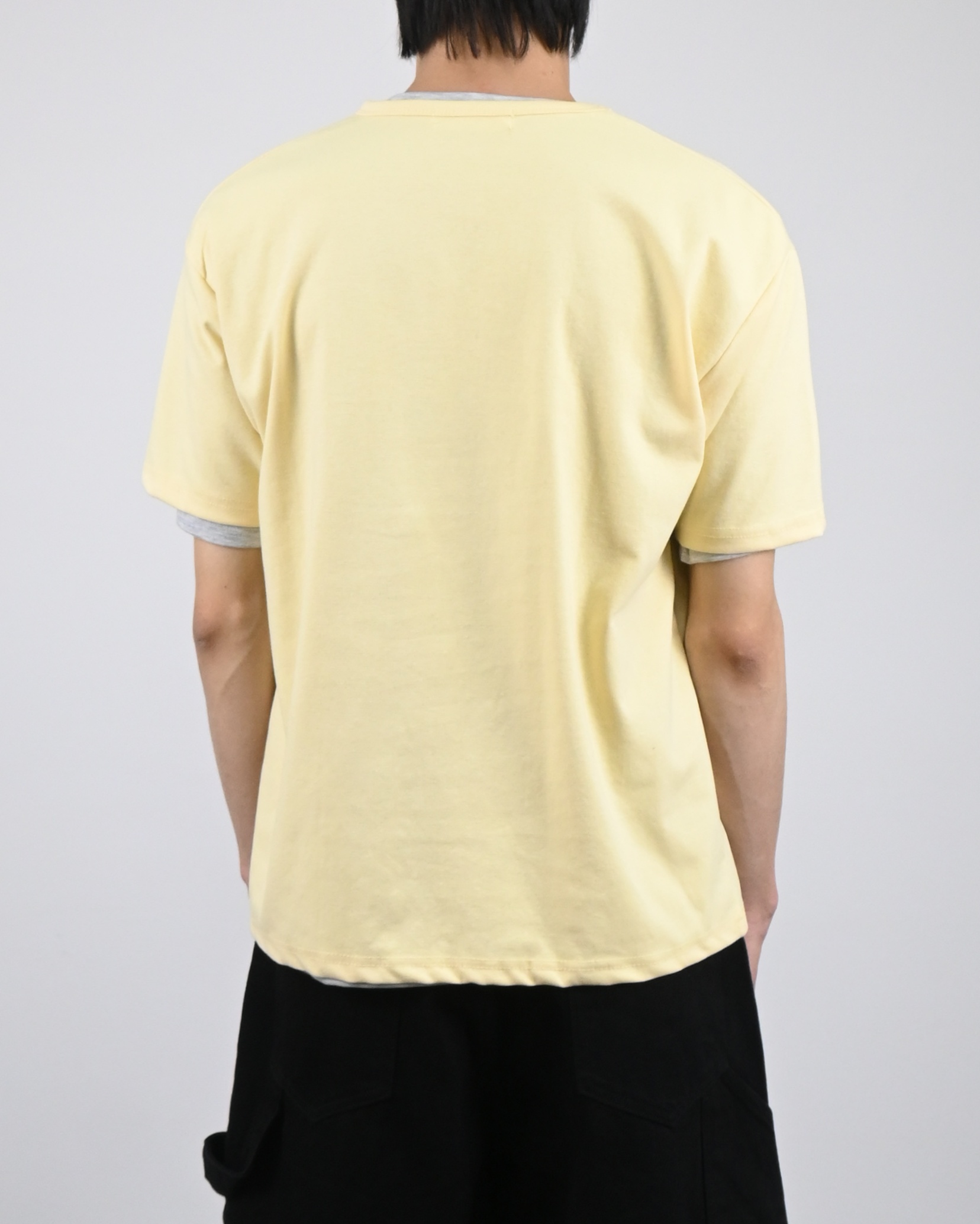 under snap half-t-shirt