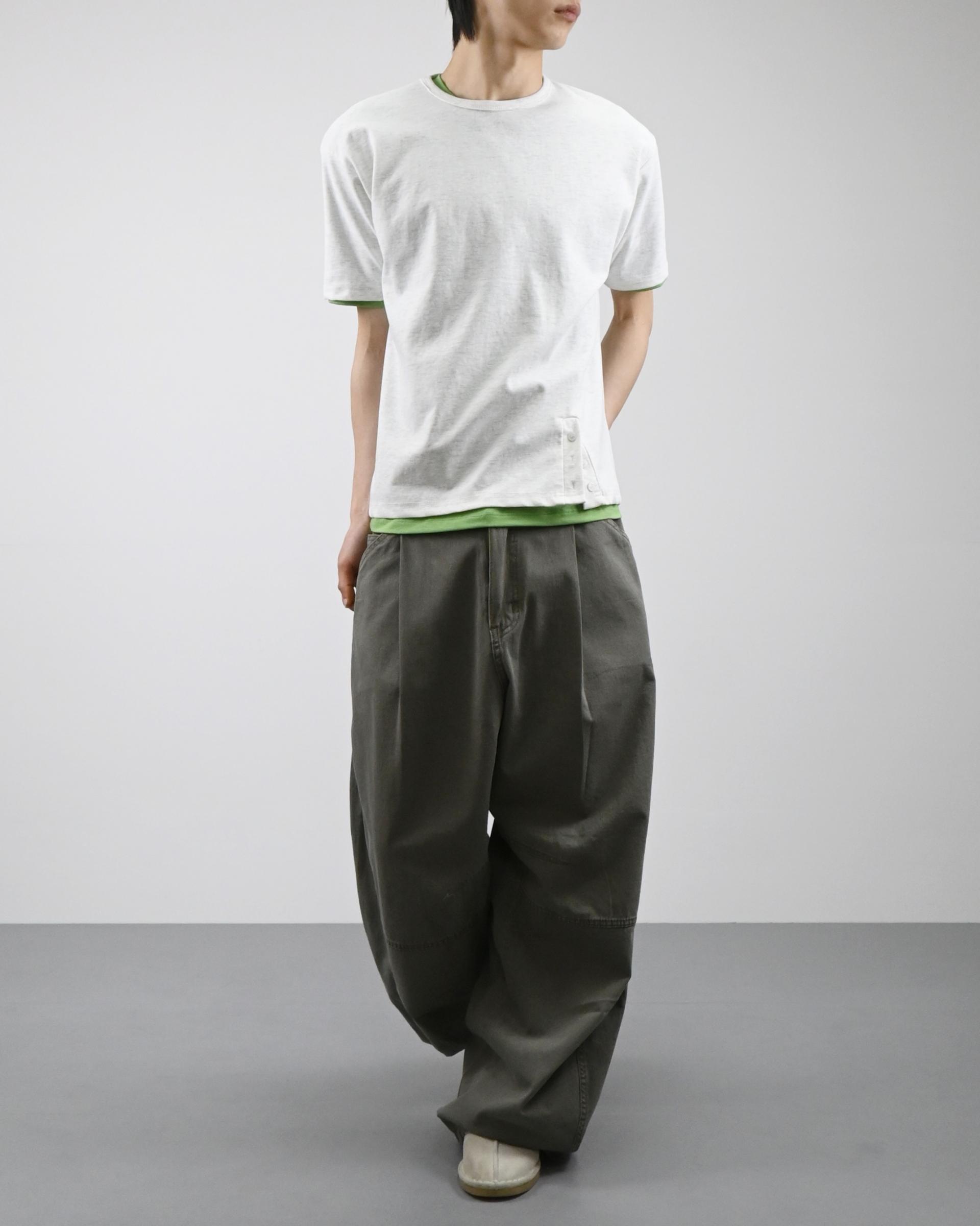 volumetric balloon cotton pants