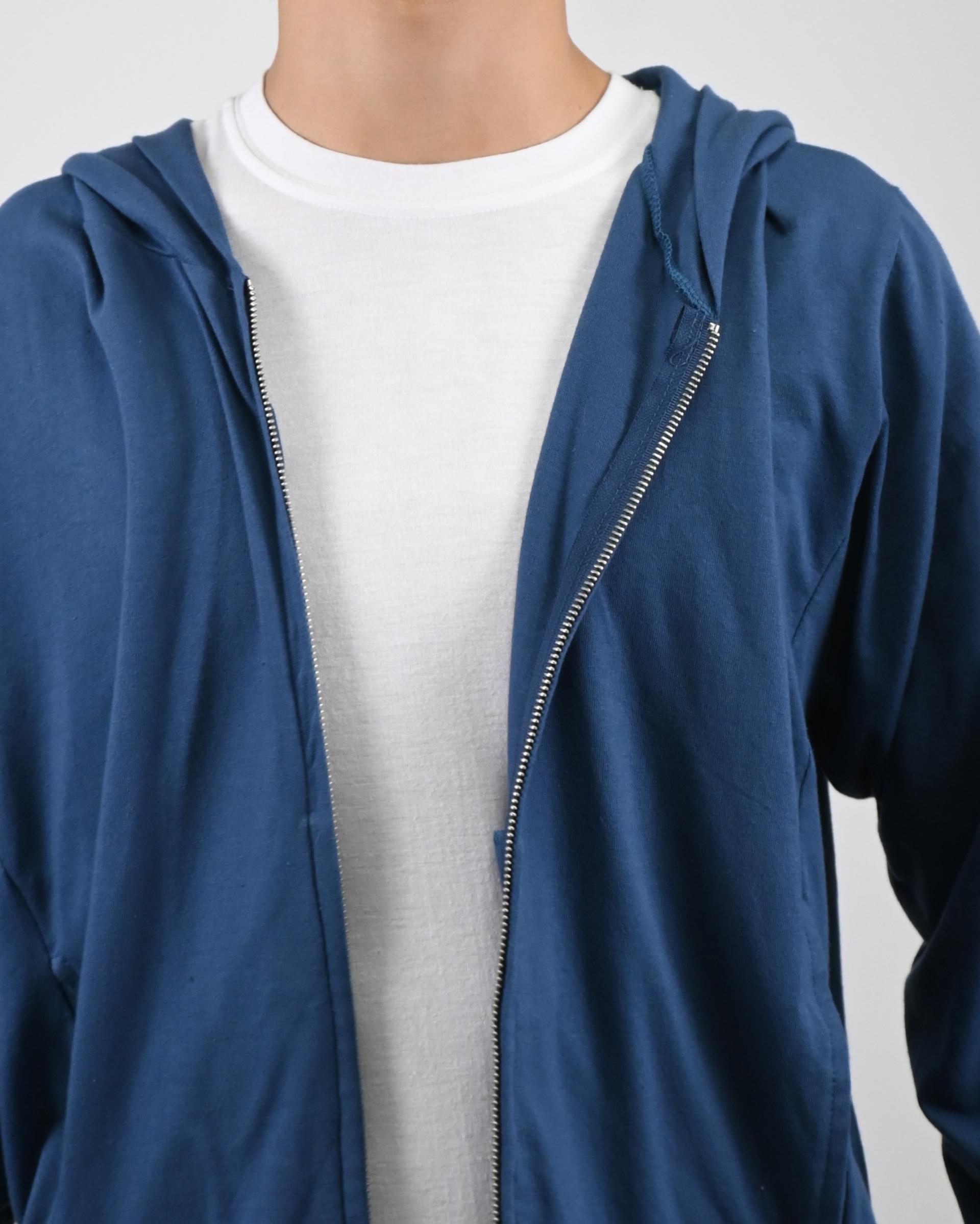 rudy crop hoodie zip-up