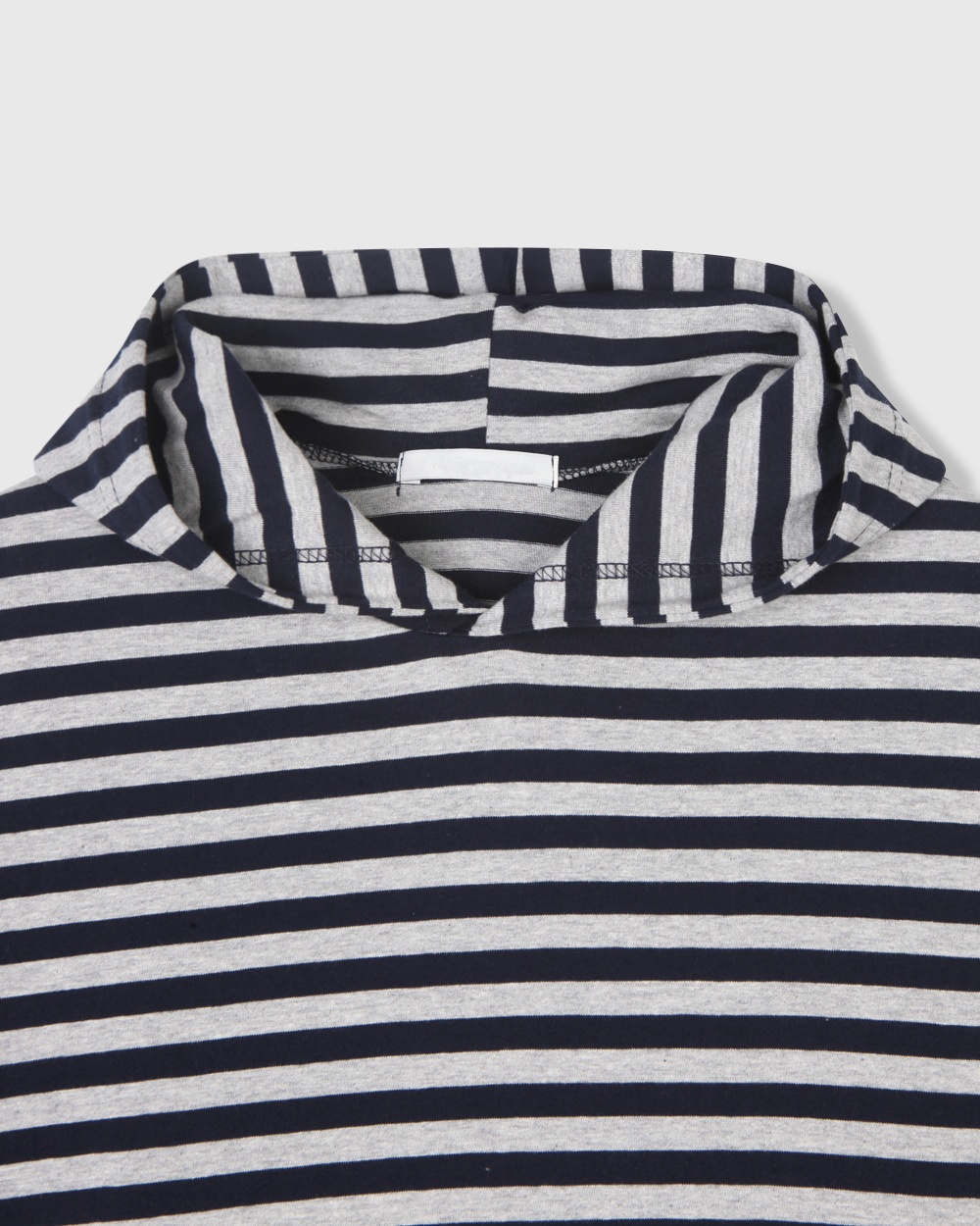 reed cropped striped hoodie