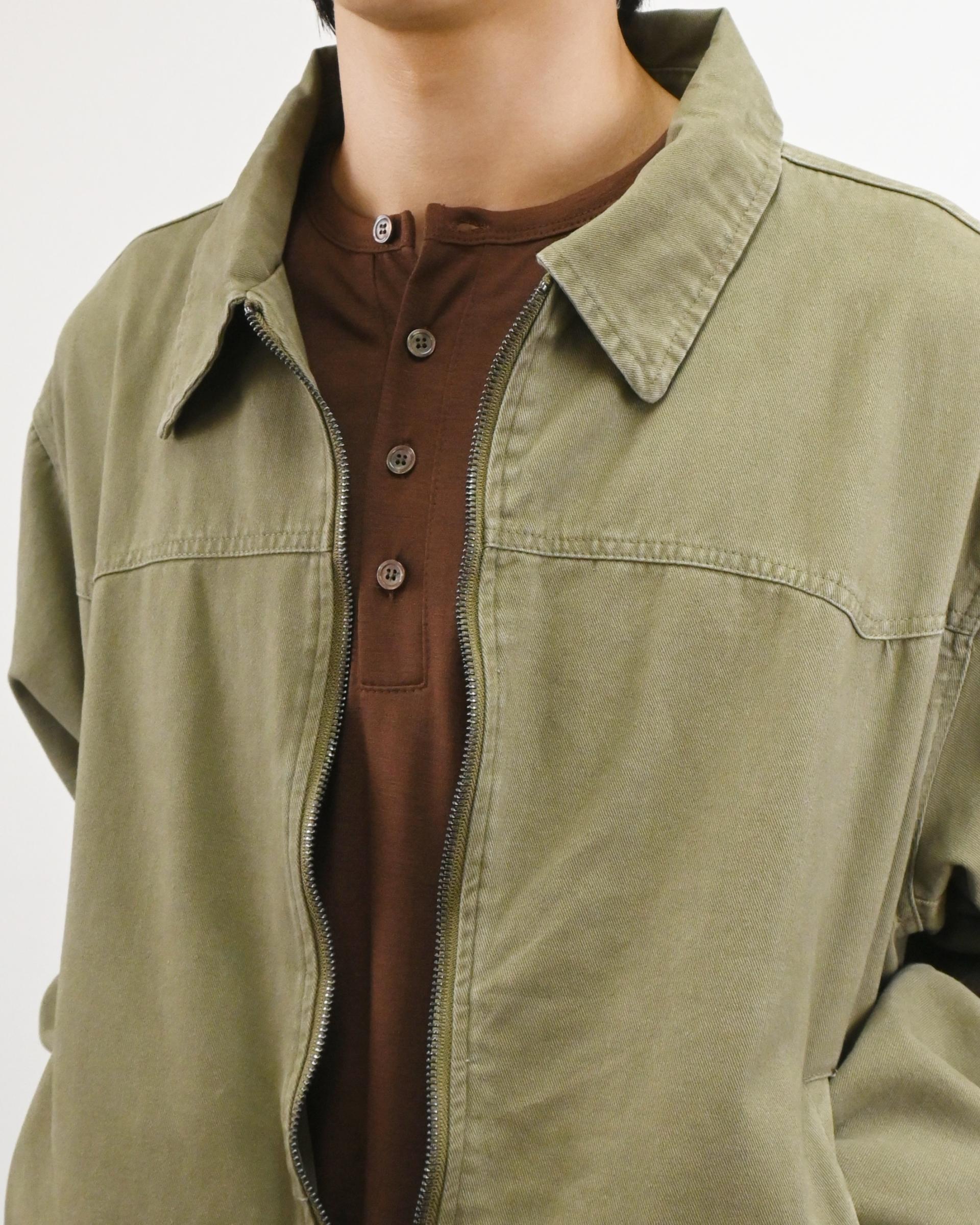 mckey pigment collar jacket