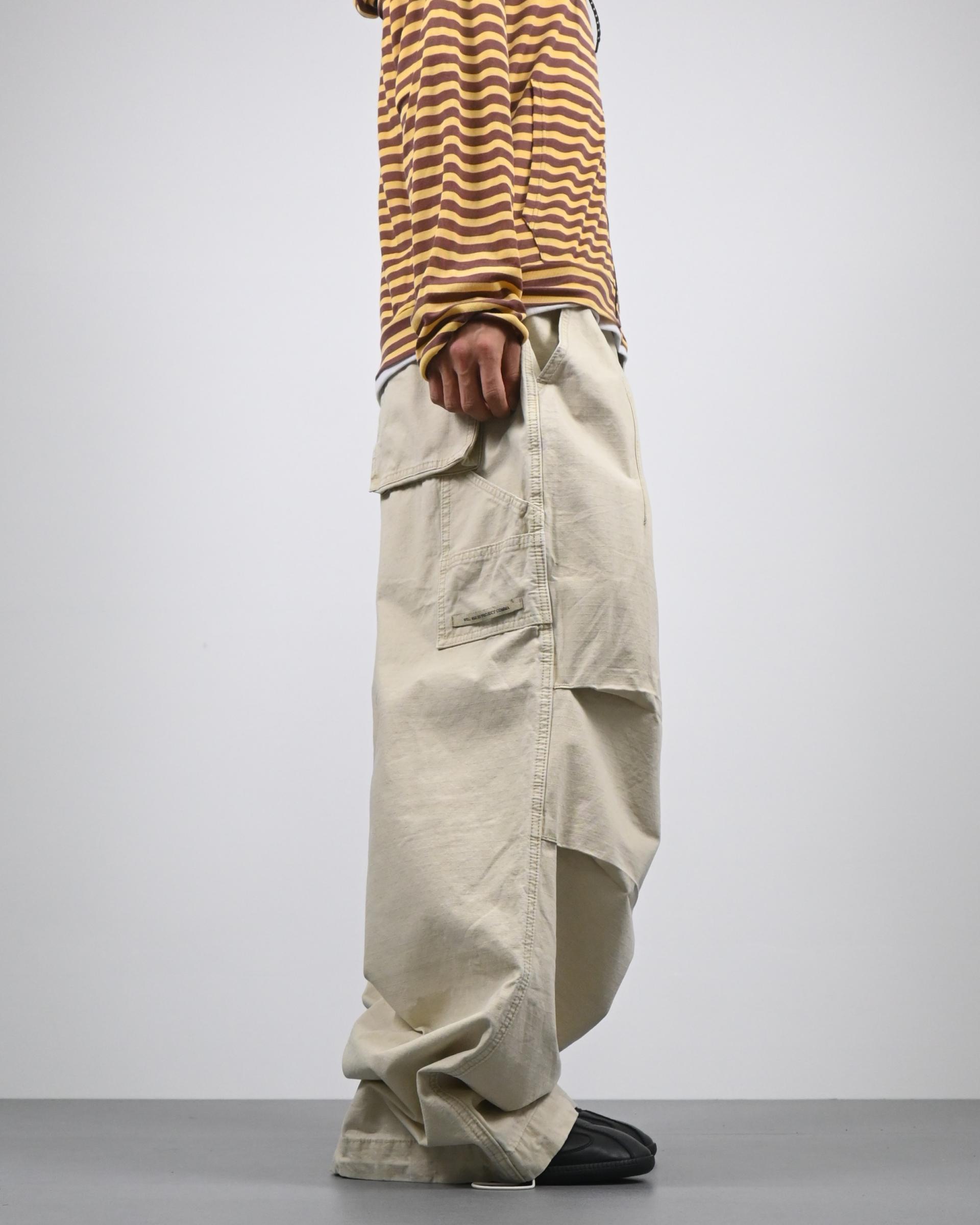 lip stop dining parasuit cotton pants