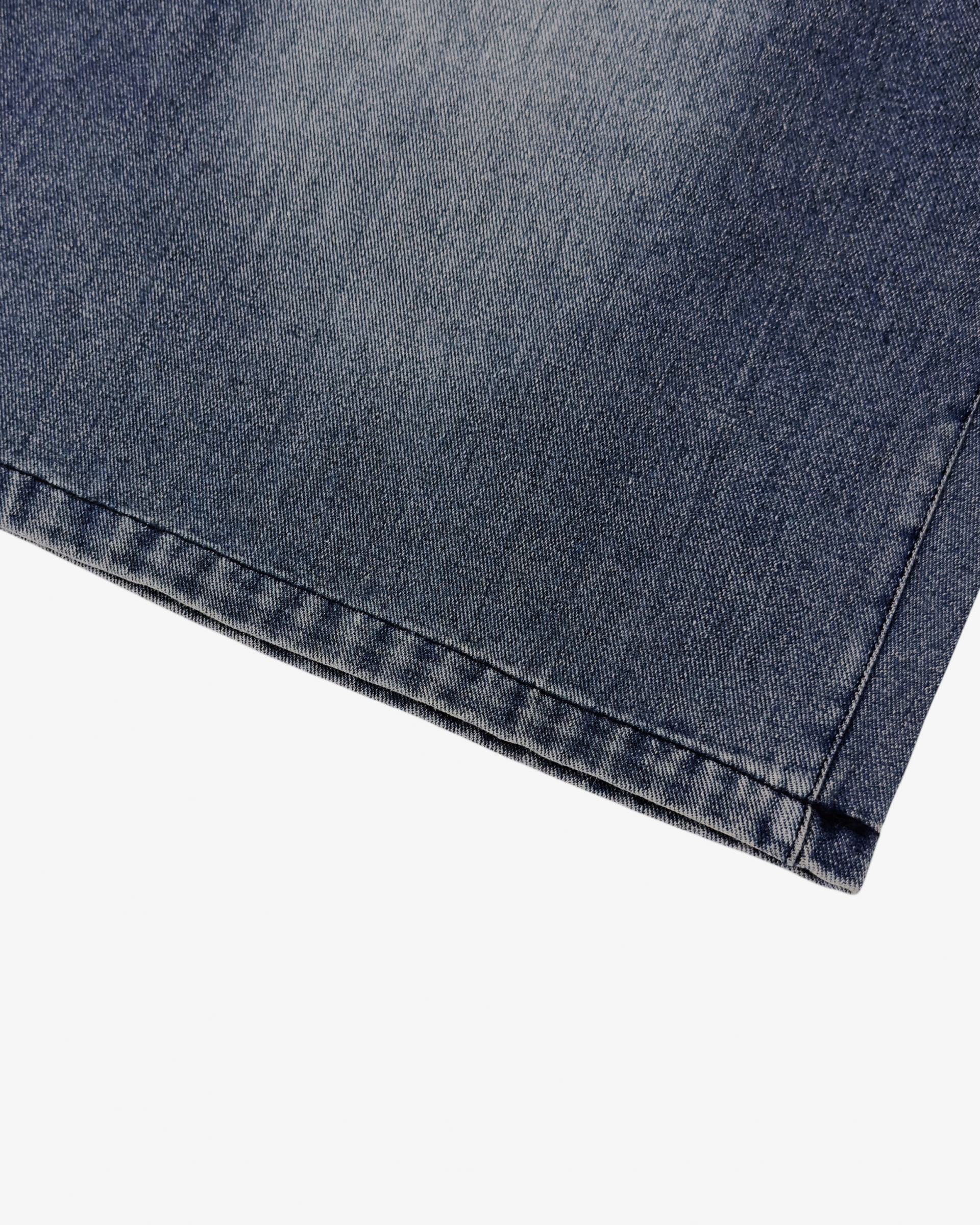 banding vintage carpenter bermuda denim pants