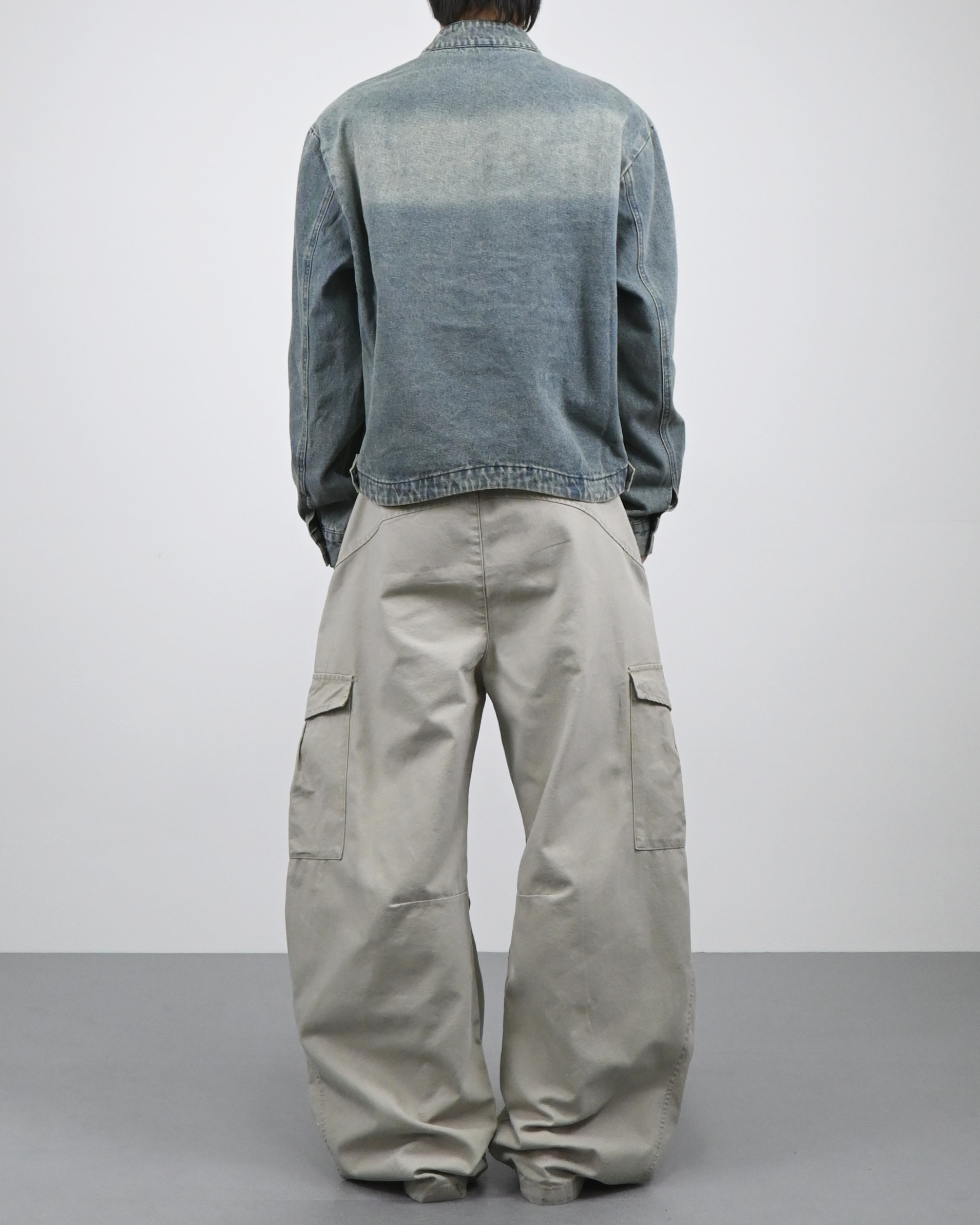 neon invision curved cotton pants