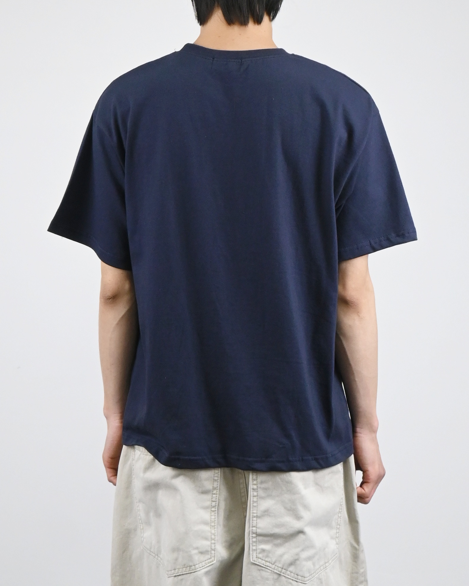 inspired lettering half-t-Shirt