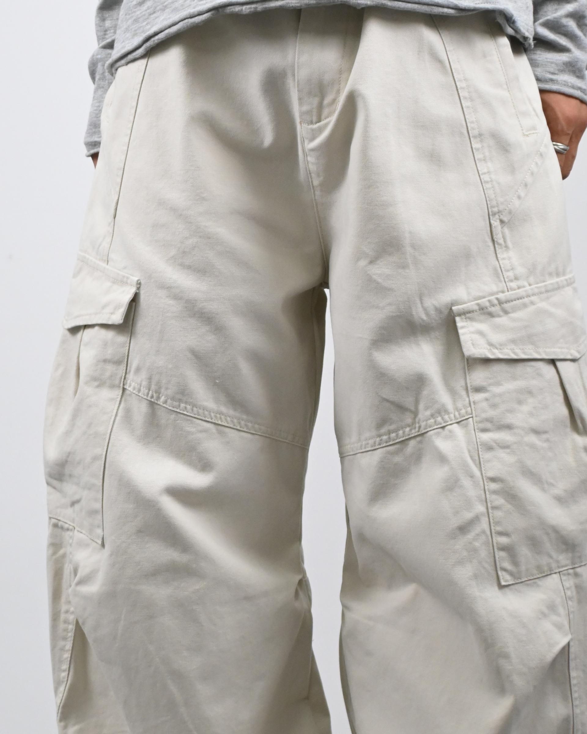 neon invision curved cotton pants