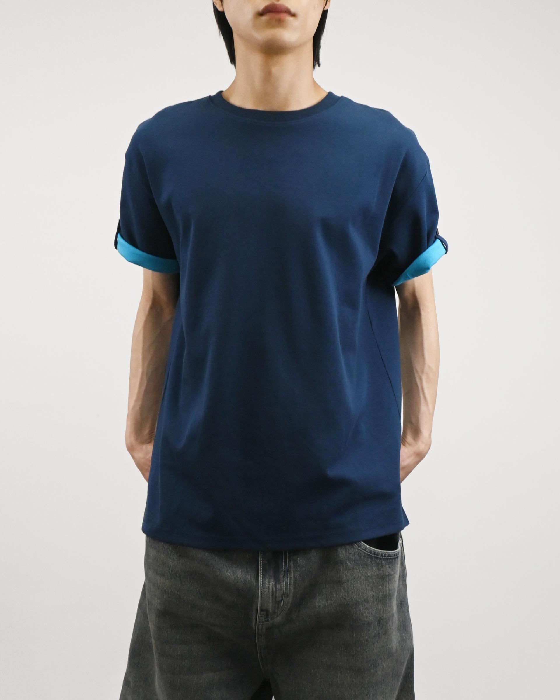 coloring roll-up half t-shirt