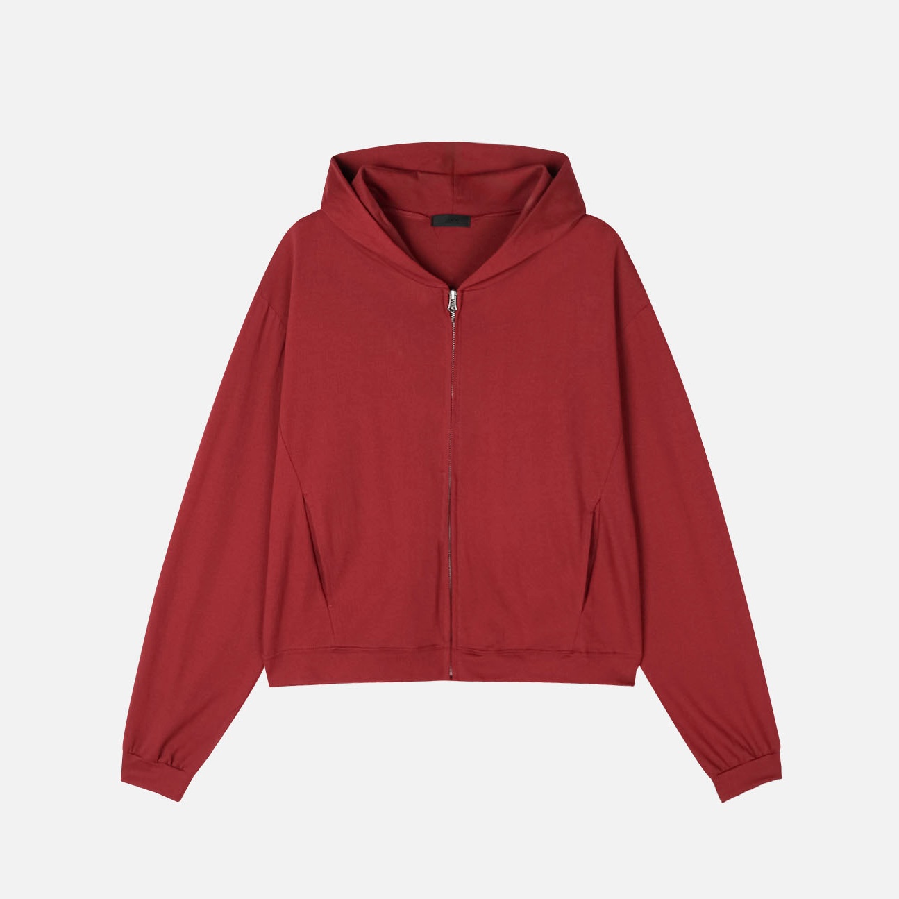 rudy crop hoodie zip-up