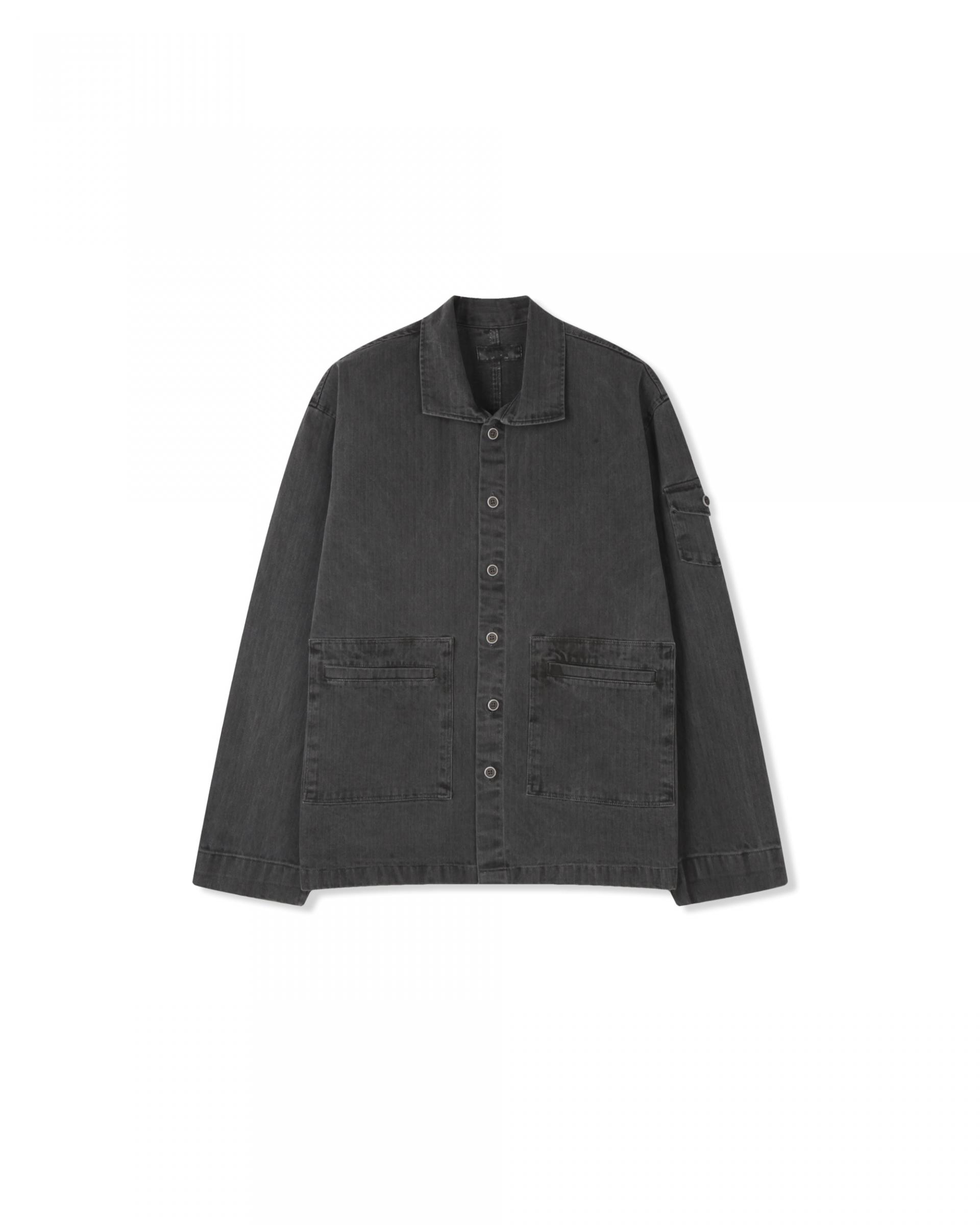 pigment herringbone field jacket