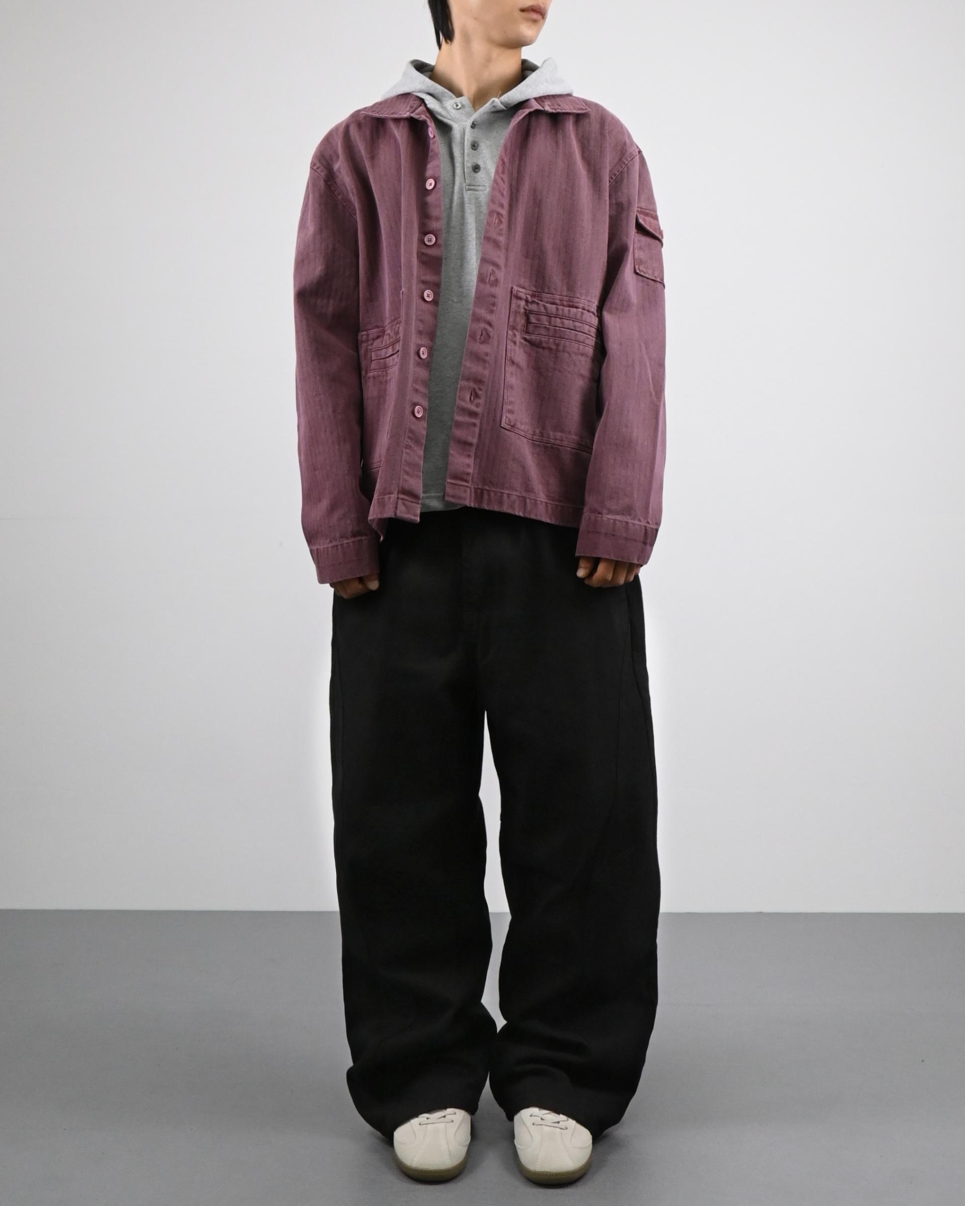 pigment herringbone field jacket