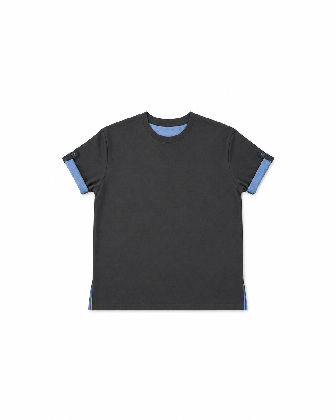 coloring roll-up half t-shirt