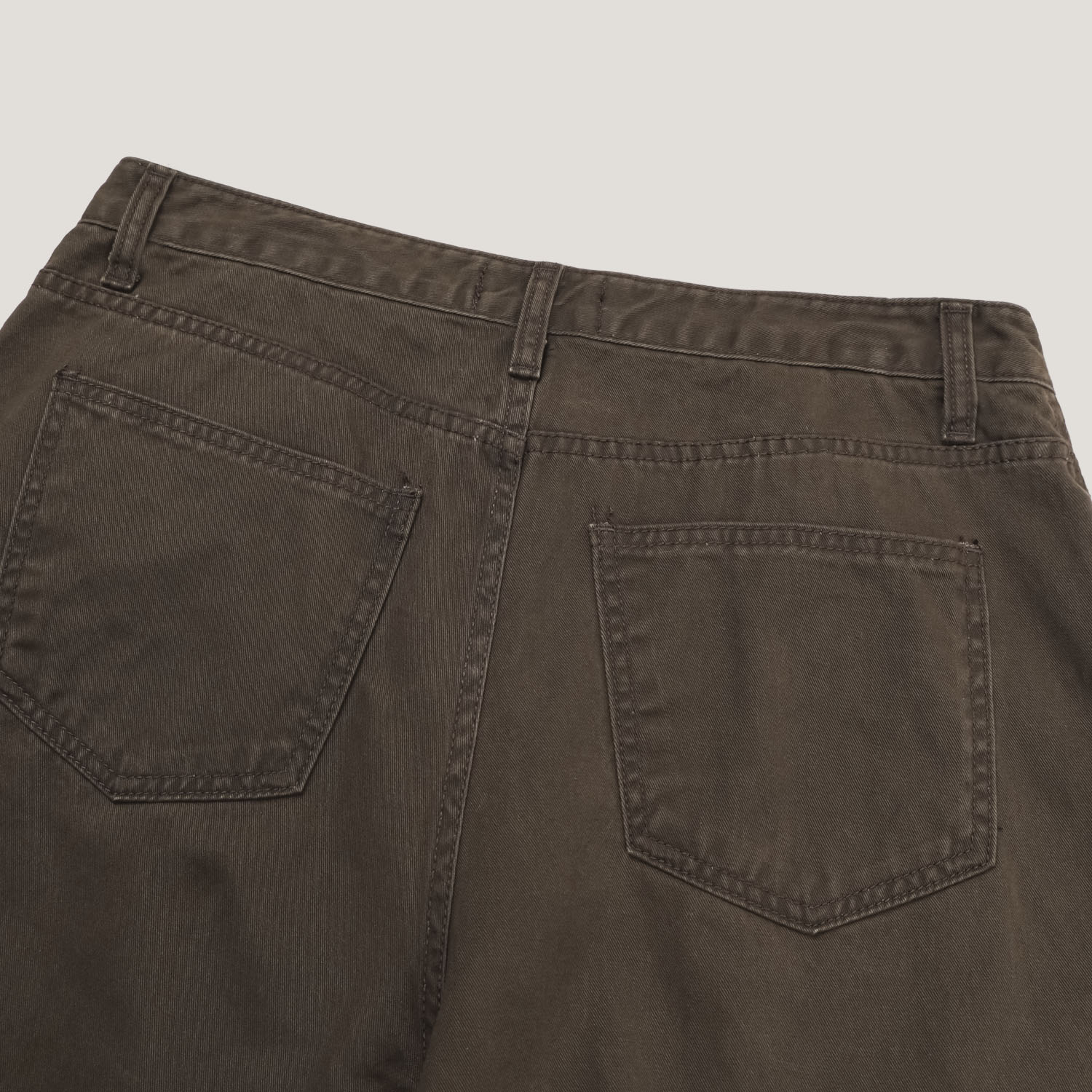 bio cotton rivet pants