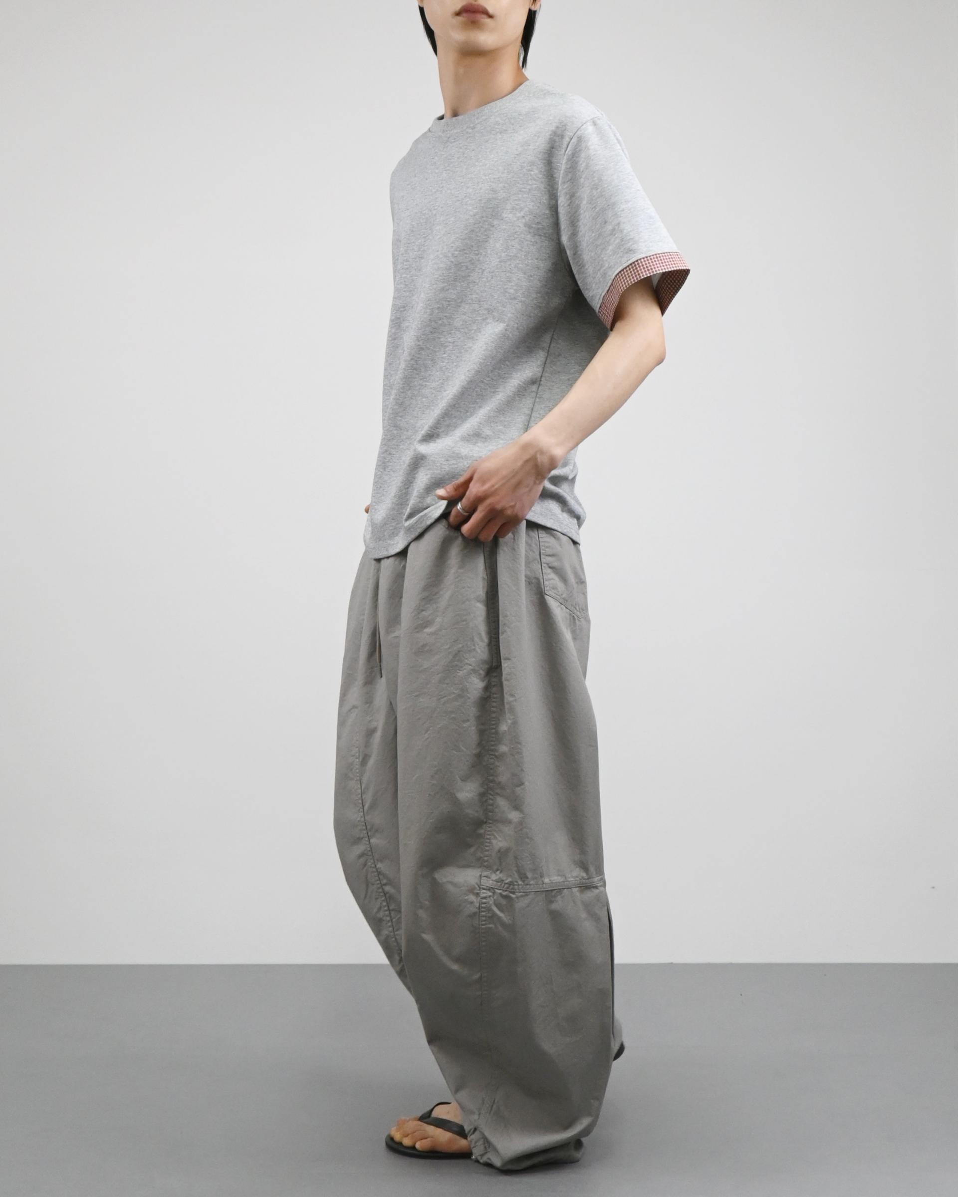 double fit balloon cotton pants