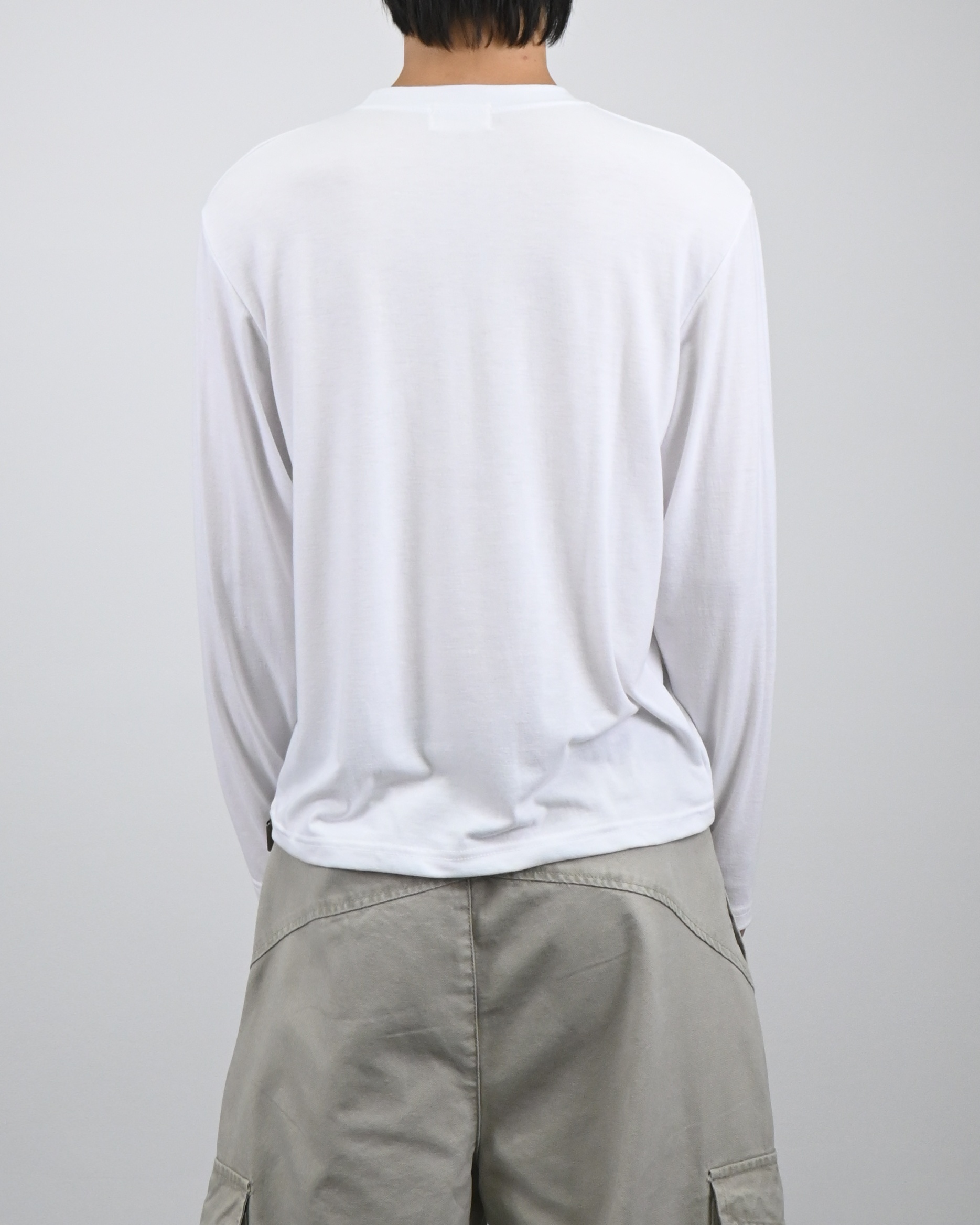 slub henley neck long sleeve 복제