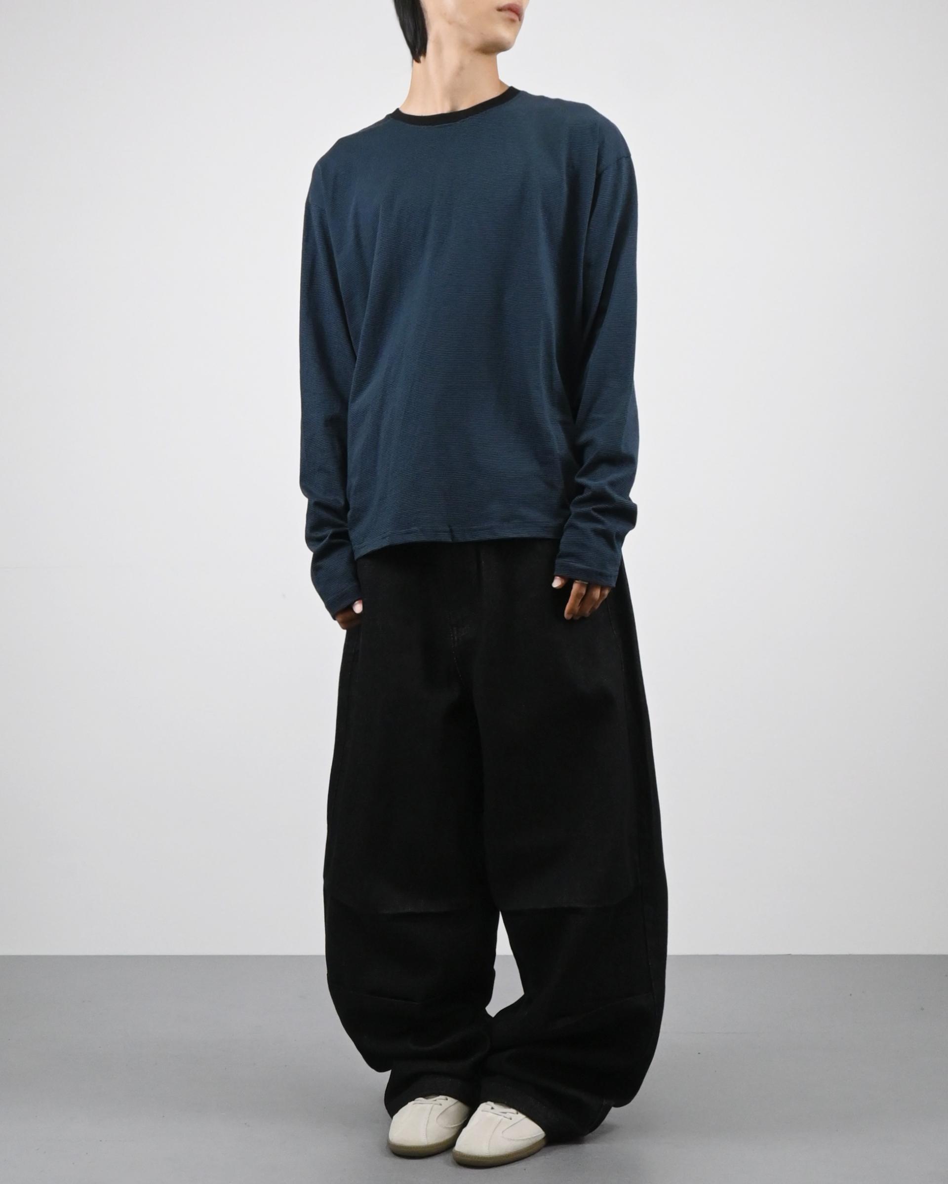 calm stripe warmer long sleeve