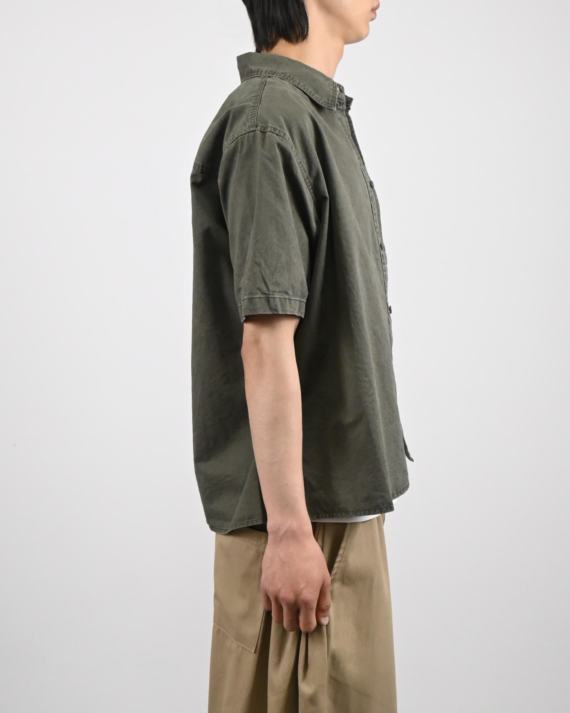 crop ding cotton half shirt