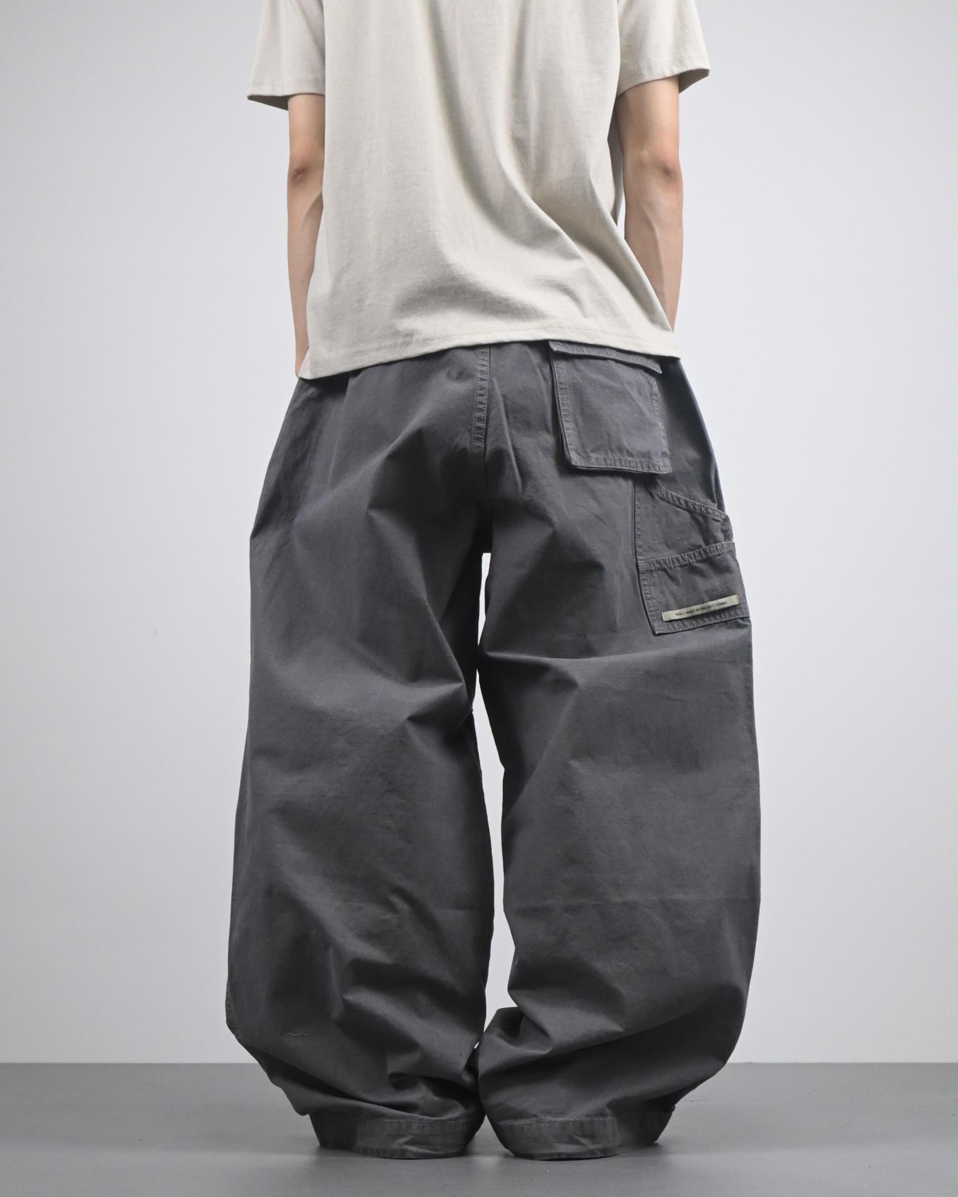lip stop dining parasuit cotton pants