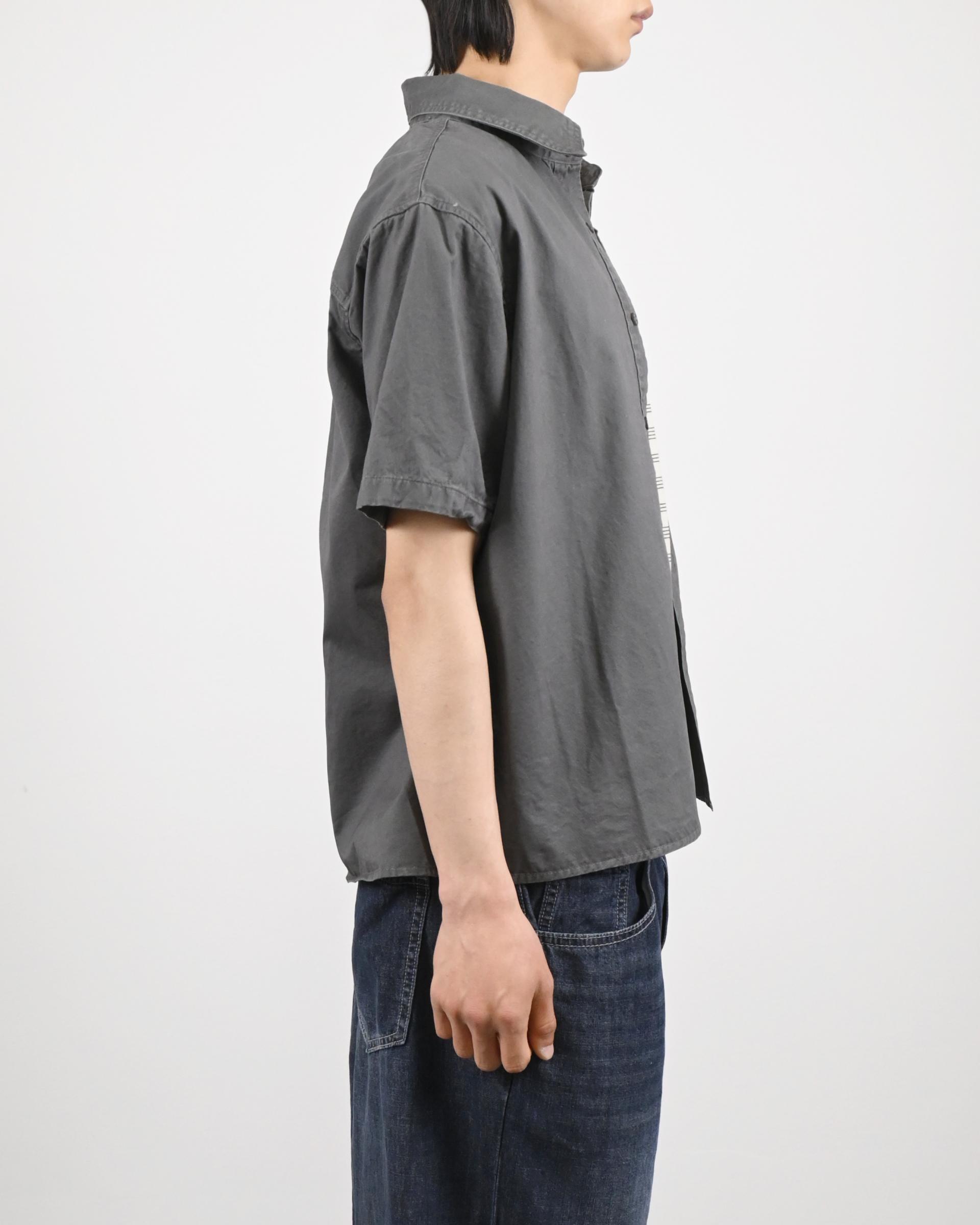 crop ding cotton half shirt