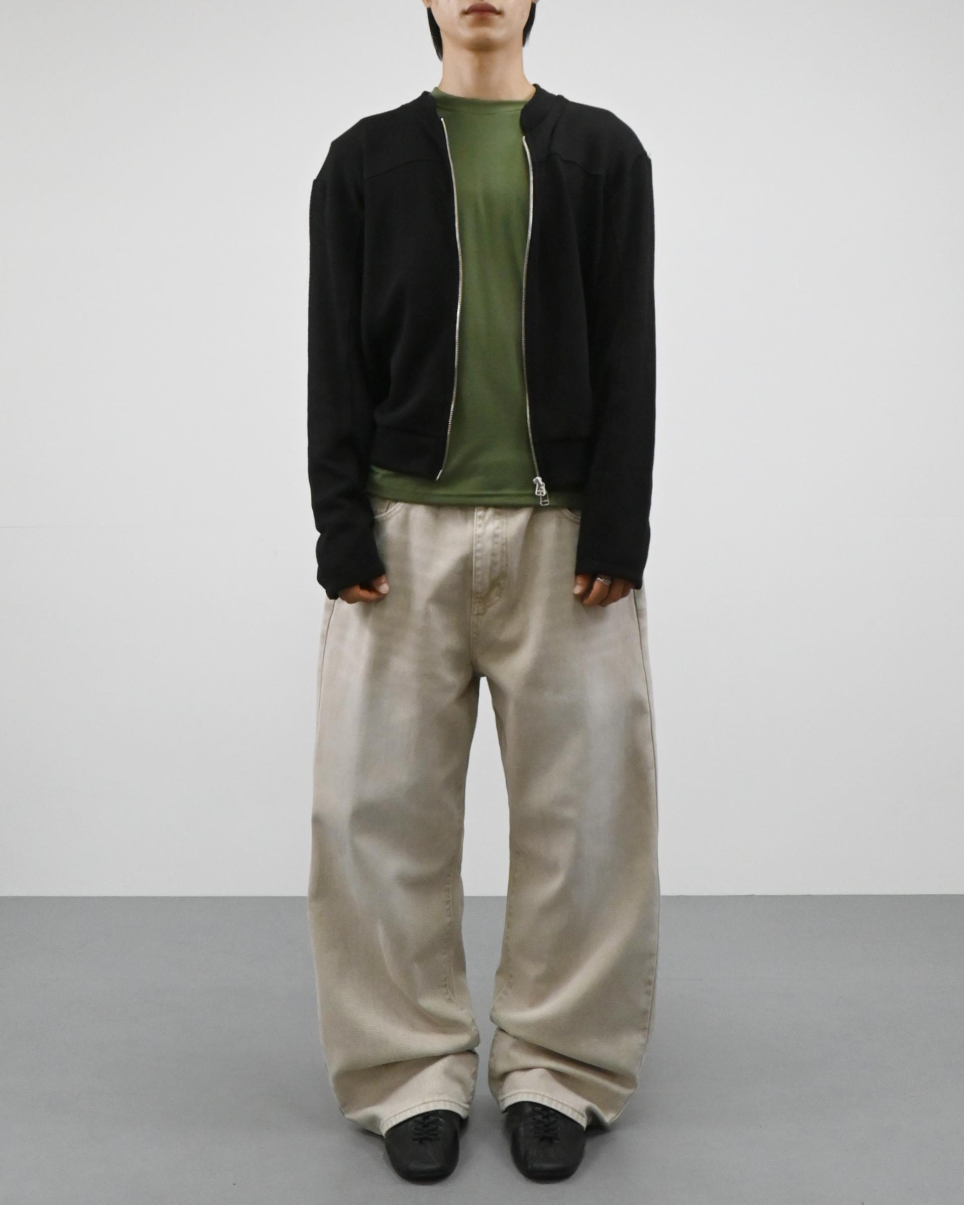 knit rider jacket