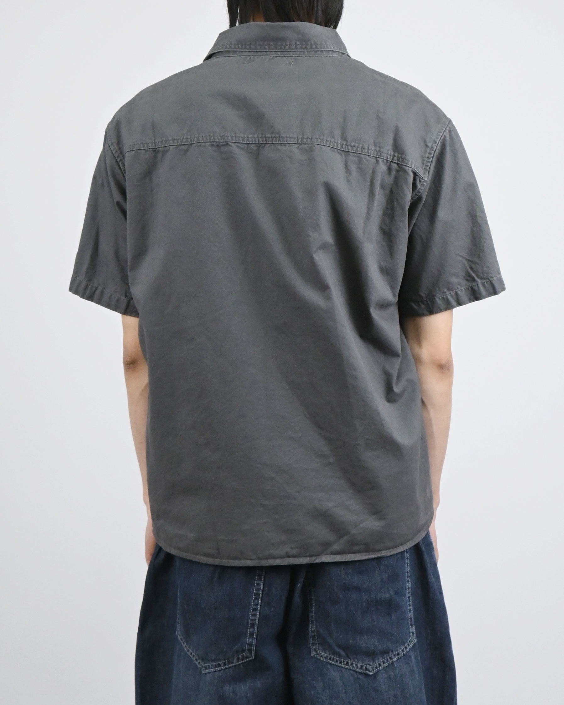 crop ding cotton half shirt
