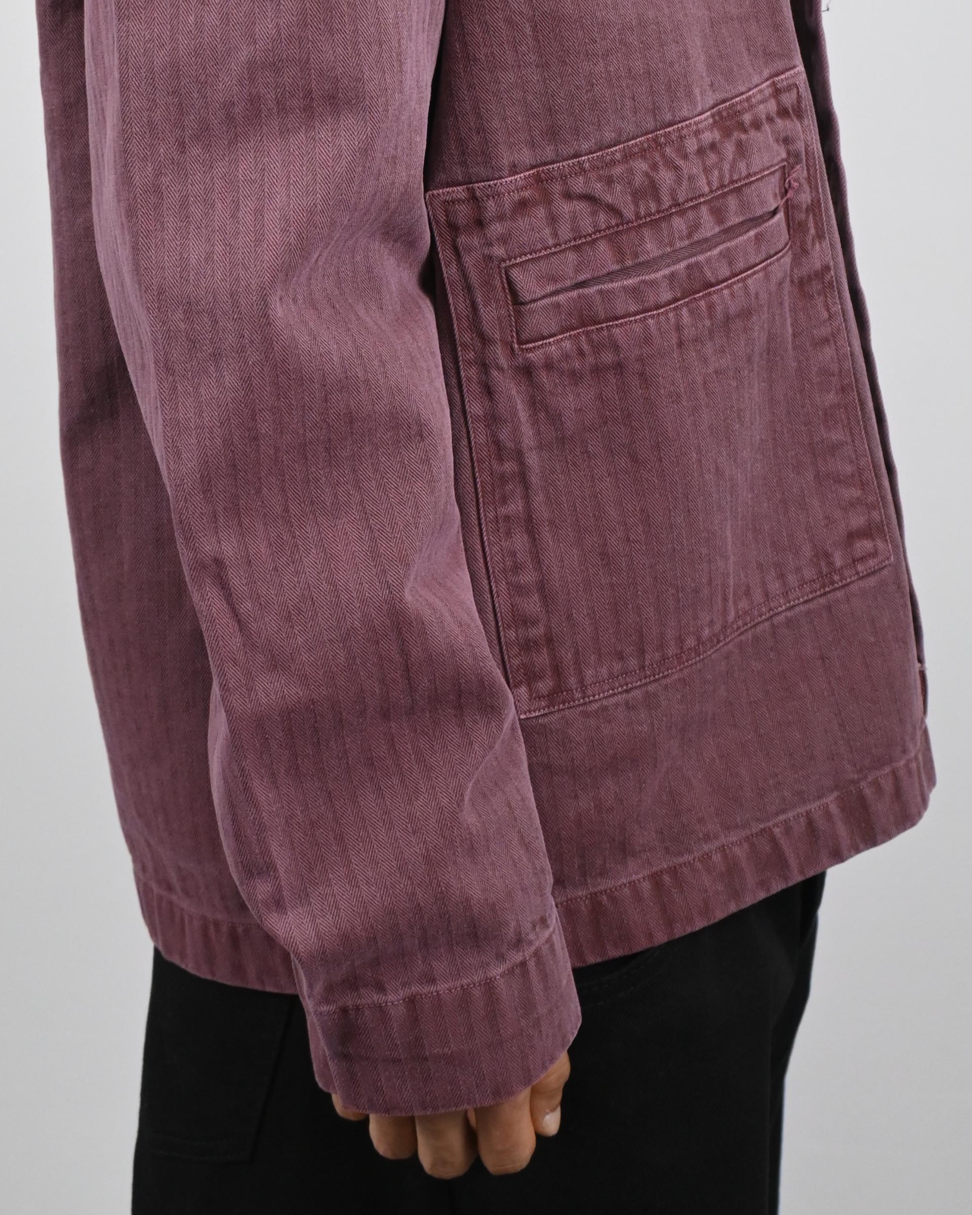 pigment herringbone field jacket