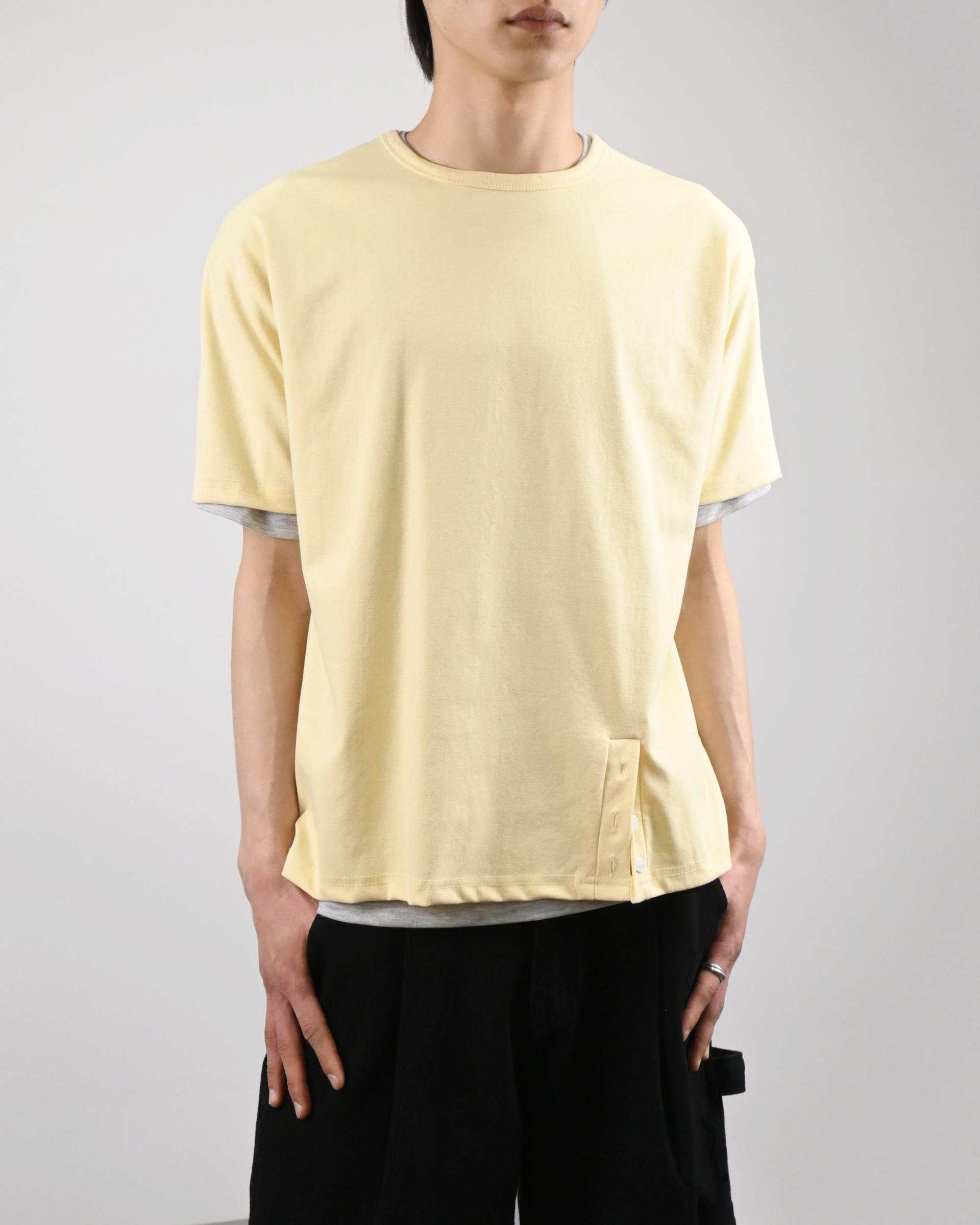under snap half-t-shirt