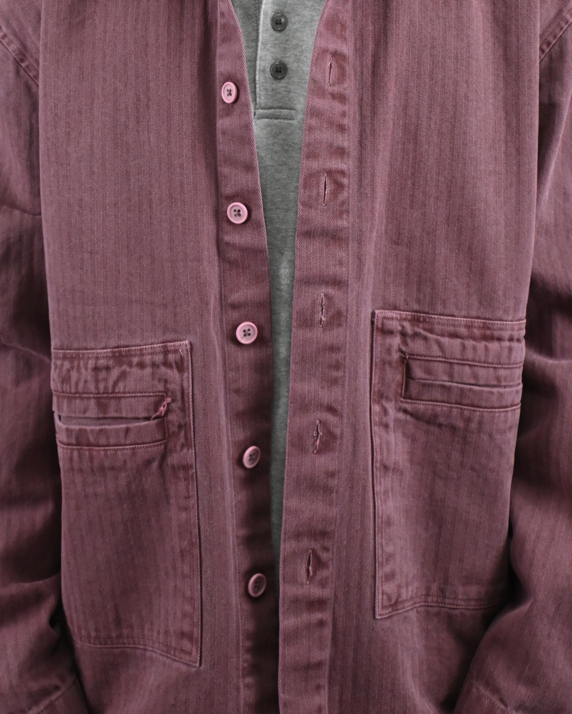 pigment herringbone field jacket