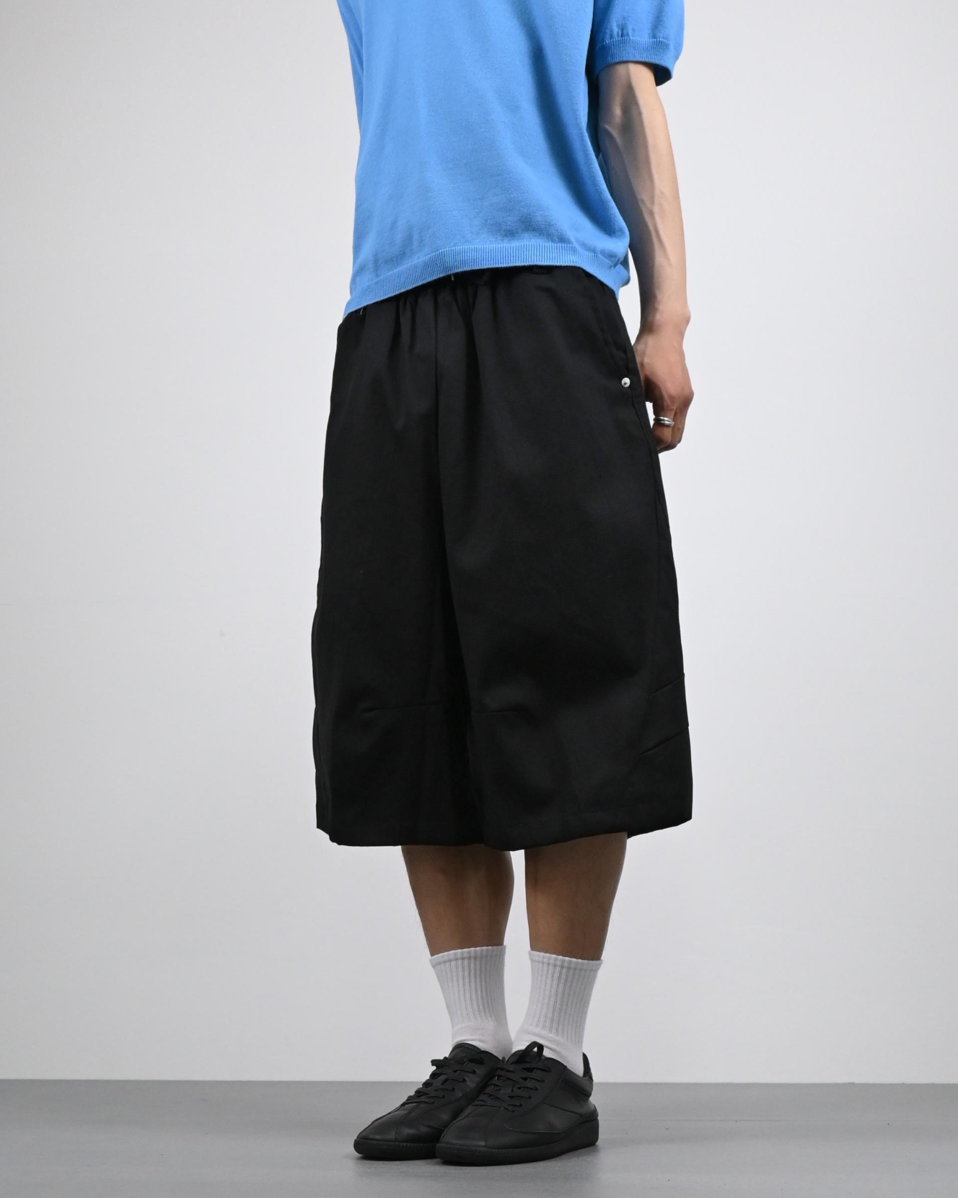 archive curved bermuda cotton pants