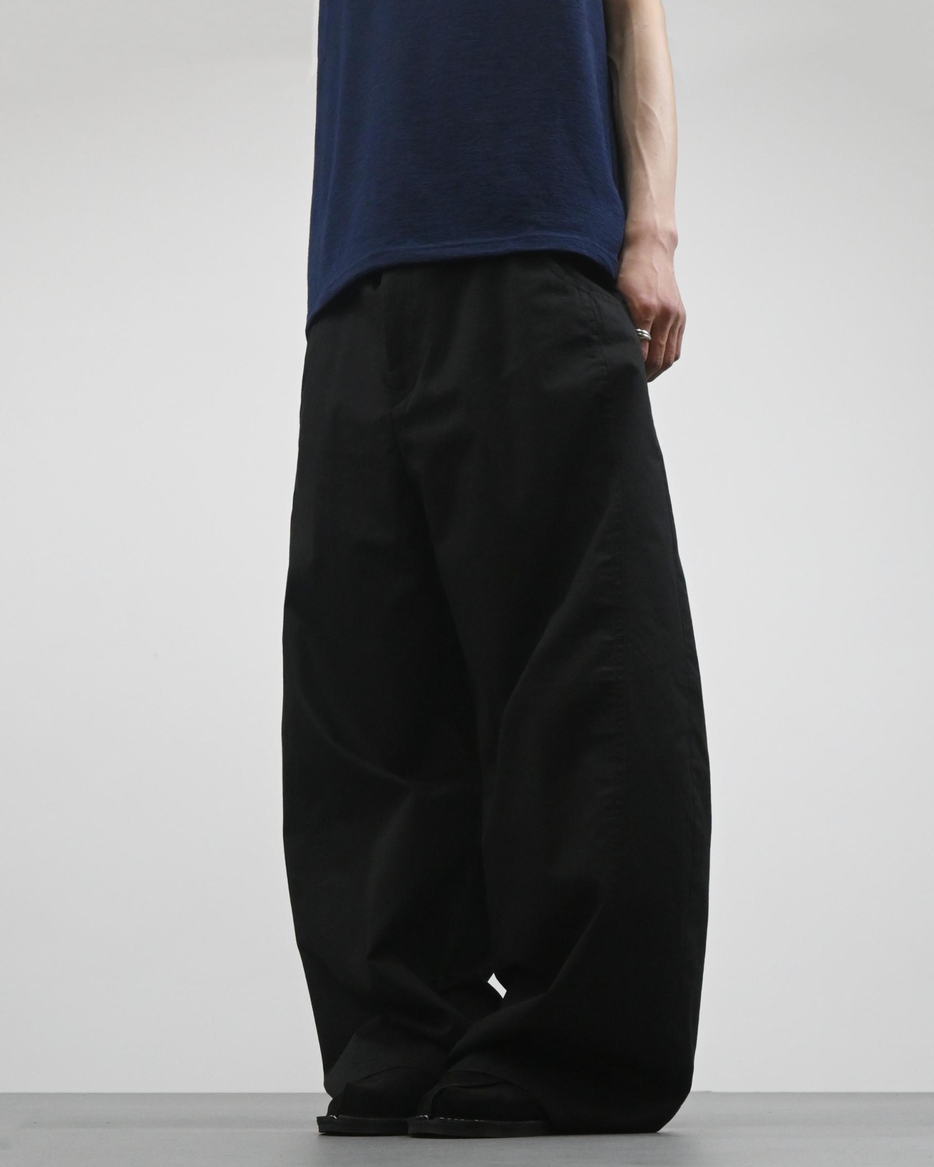dear curved cotton pants