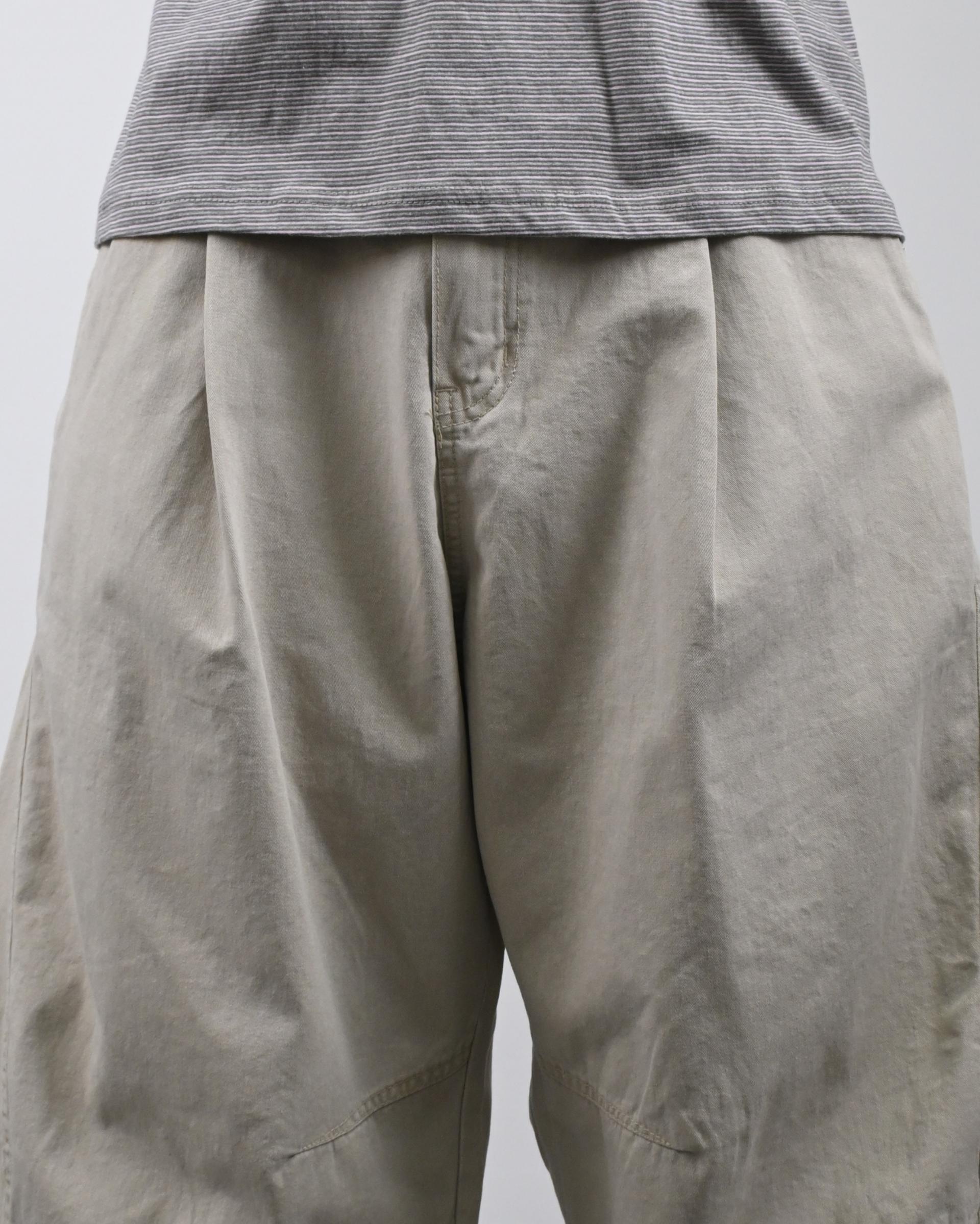 volumetric balloon cotton pants