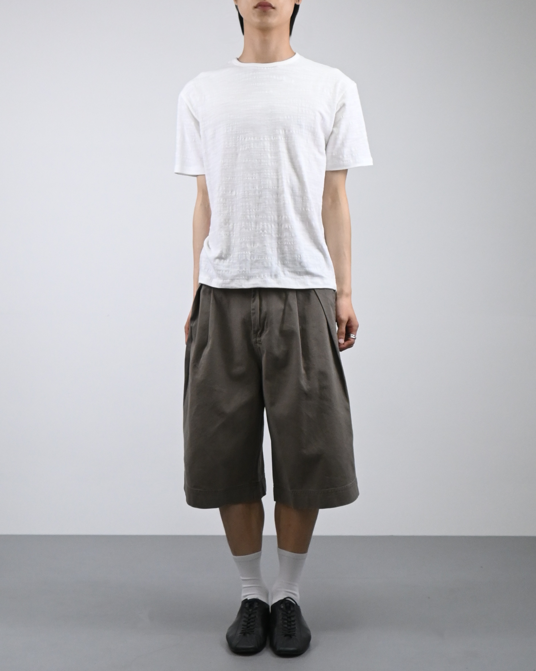 slub vintage half t-shirt