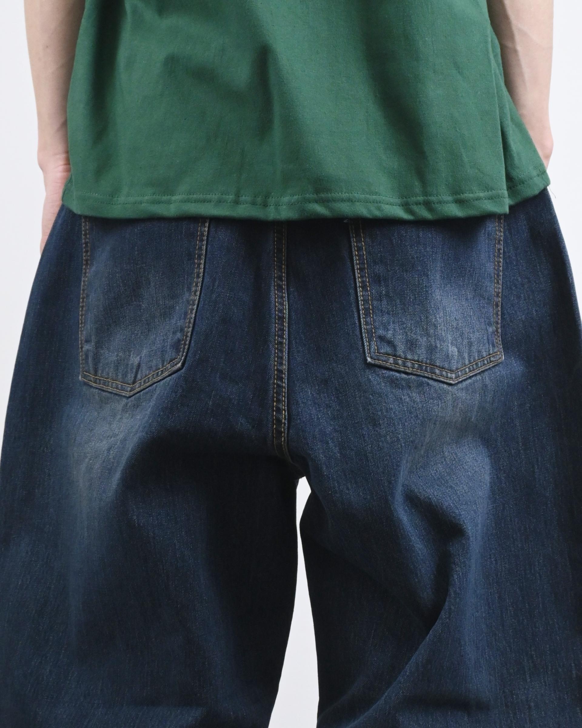 jane puttig pocket denim pants