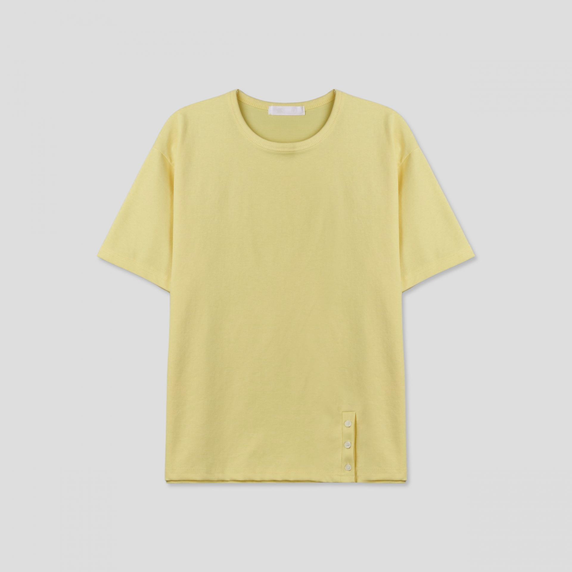 under snap half-t-shirt