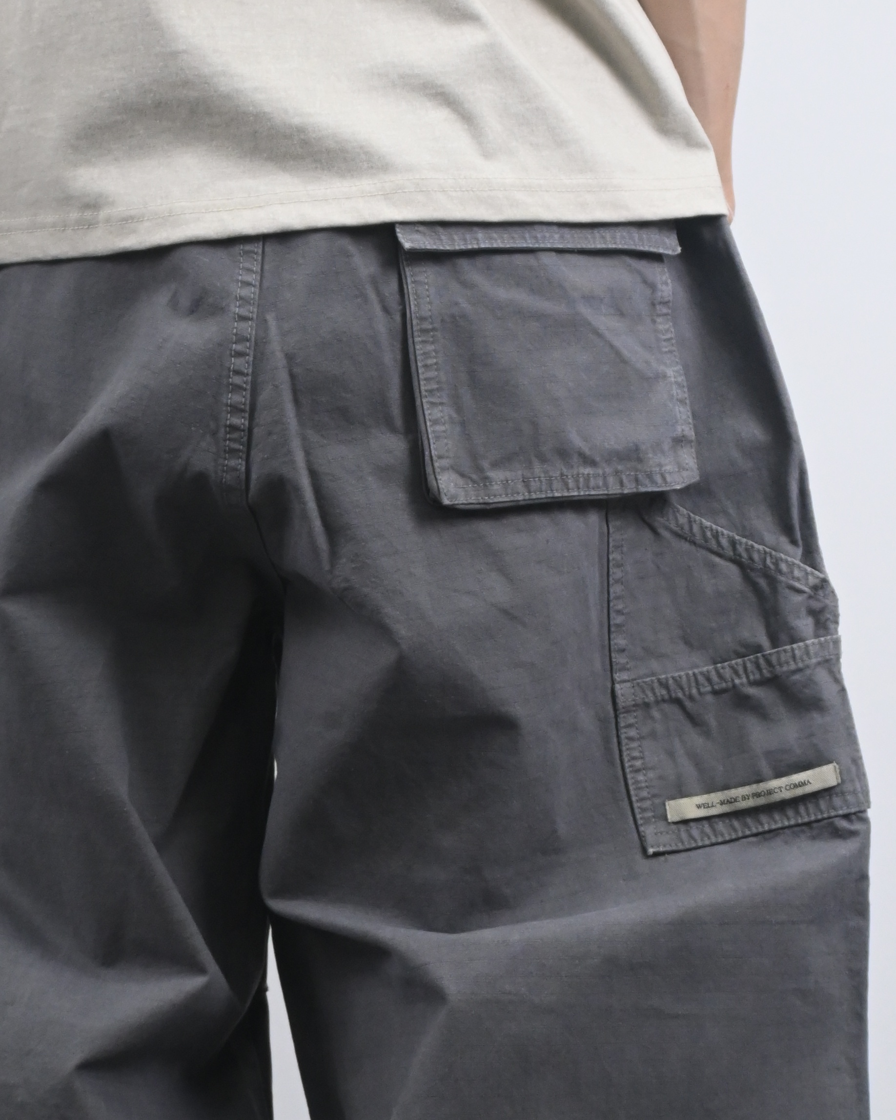 lip stop dining parasuit cotton pants