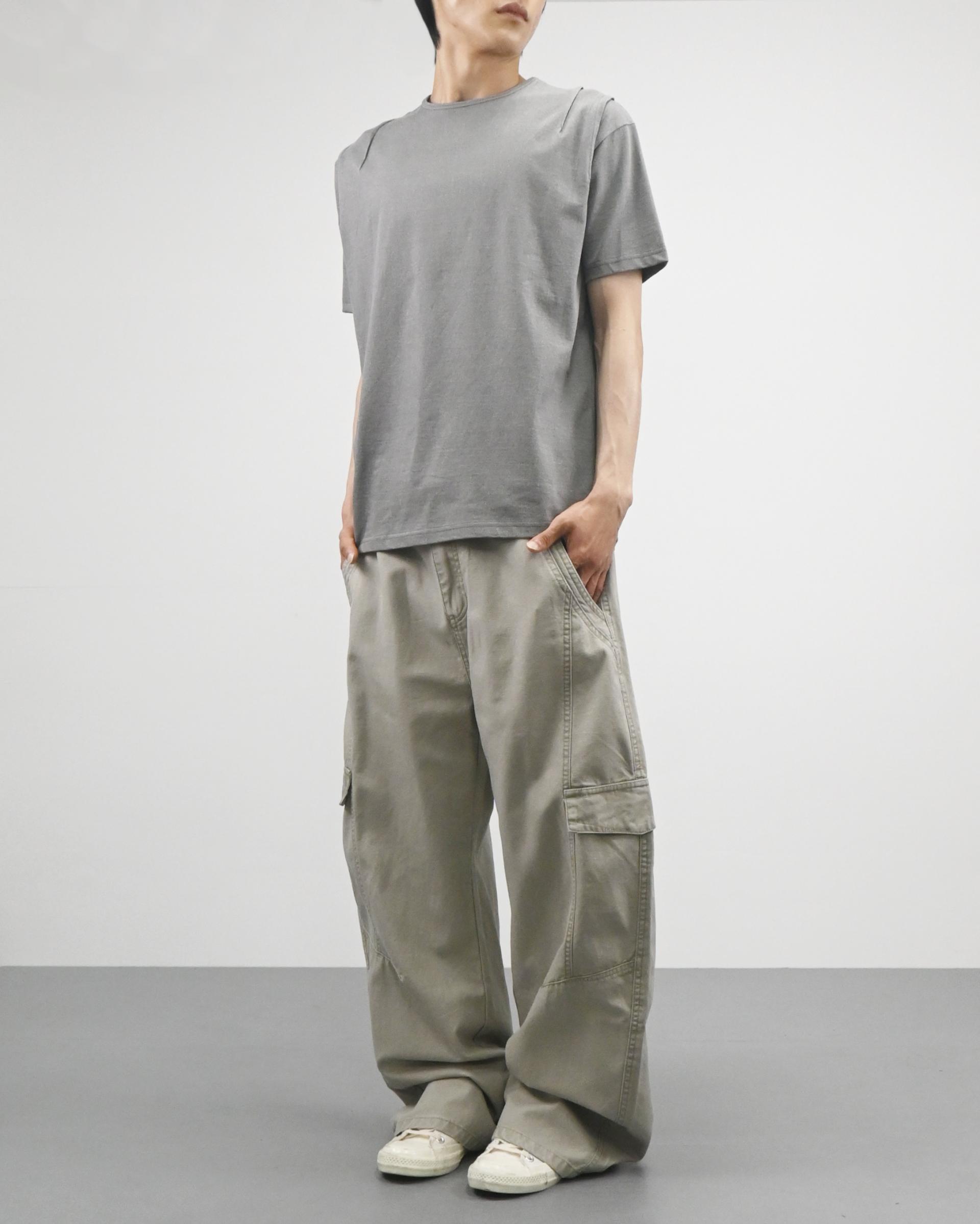pigment dart crop half t-shirt