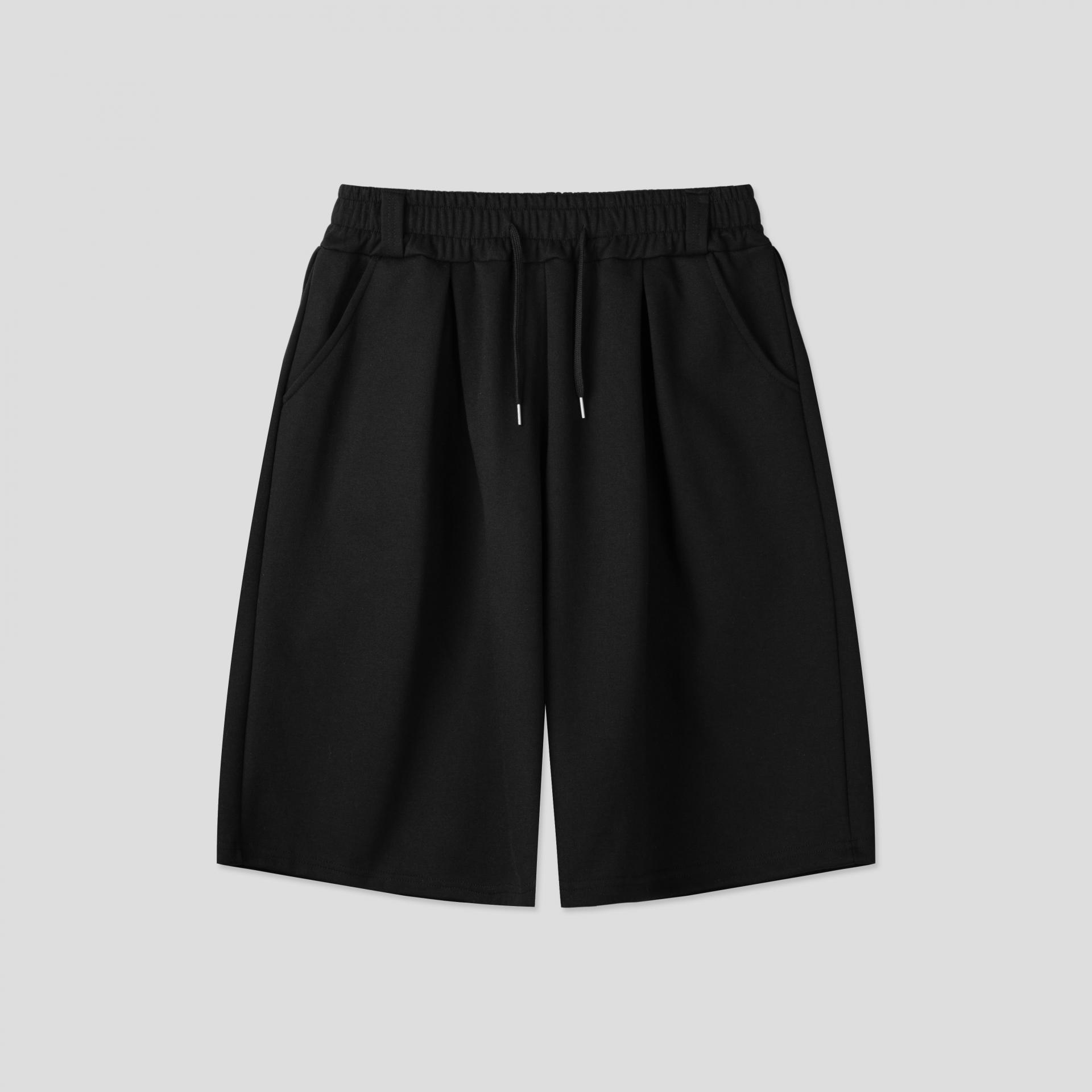 carp pin tuck bermuda sweatpants