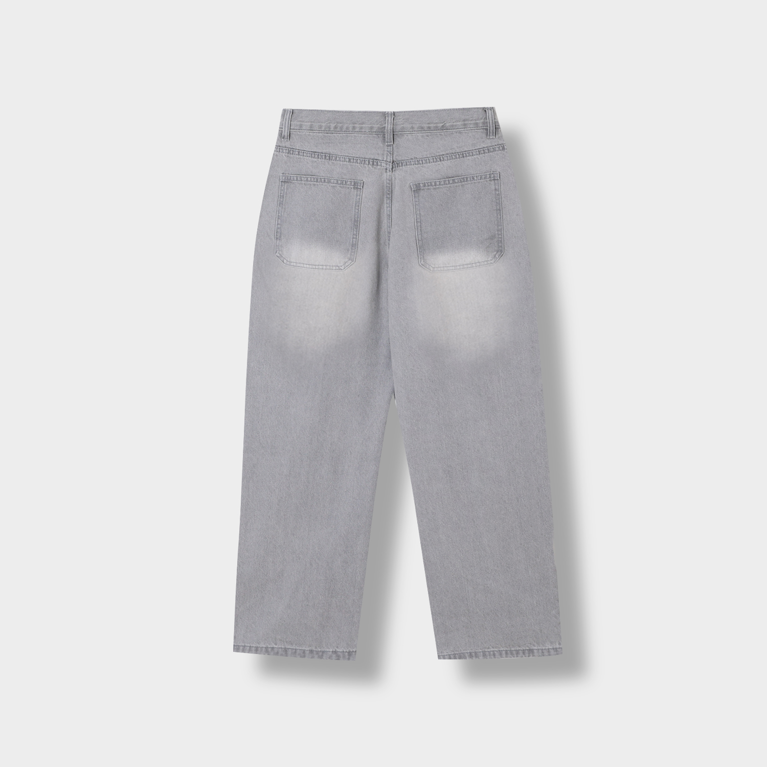 grash washed denim pants