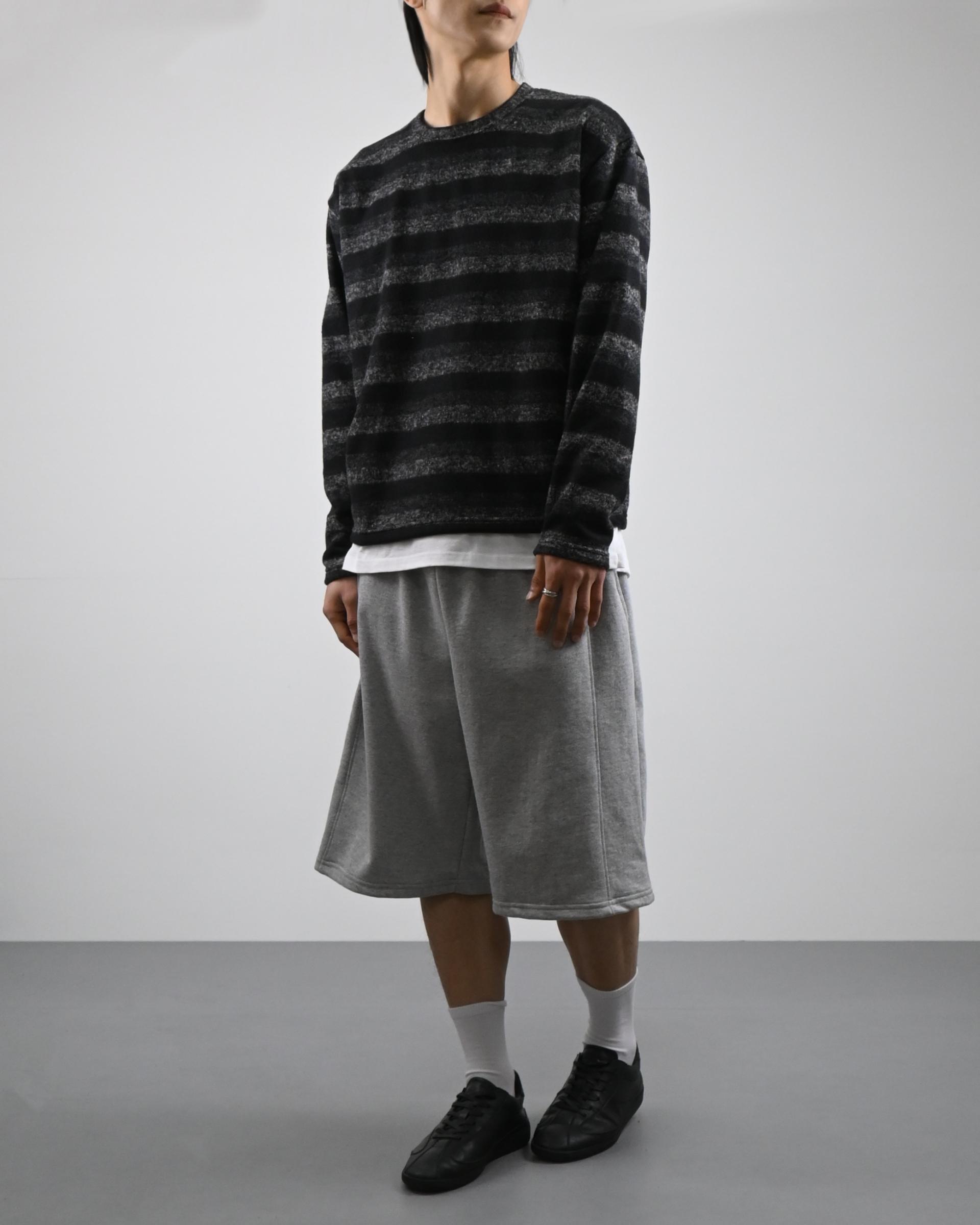 ash stripe knit
