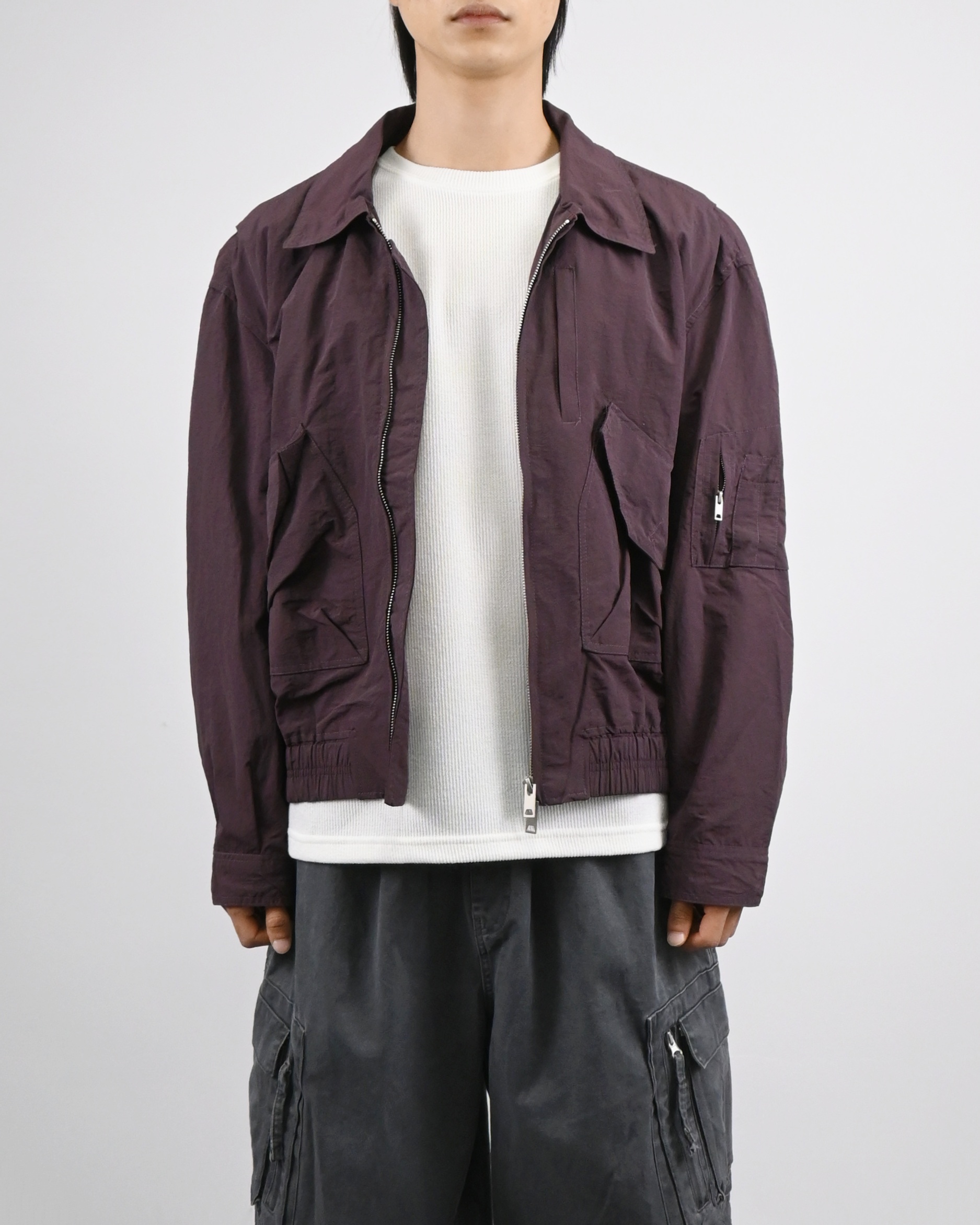 ma-1 collar jacket