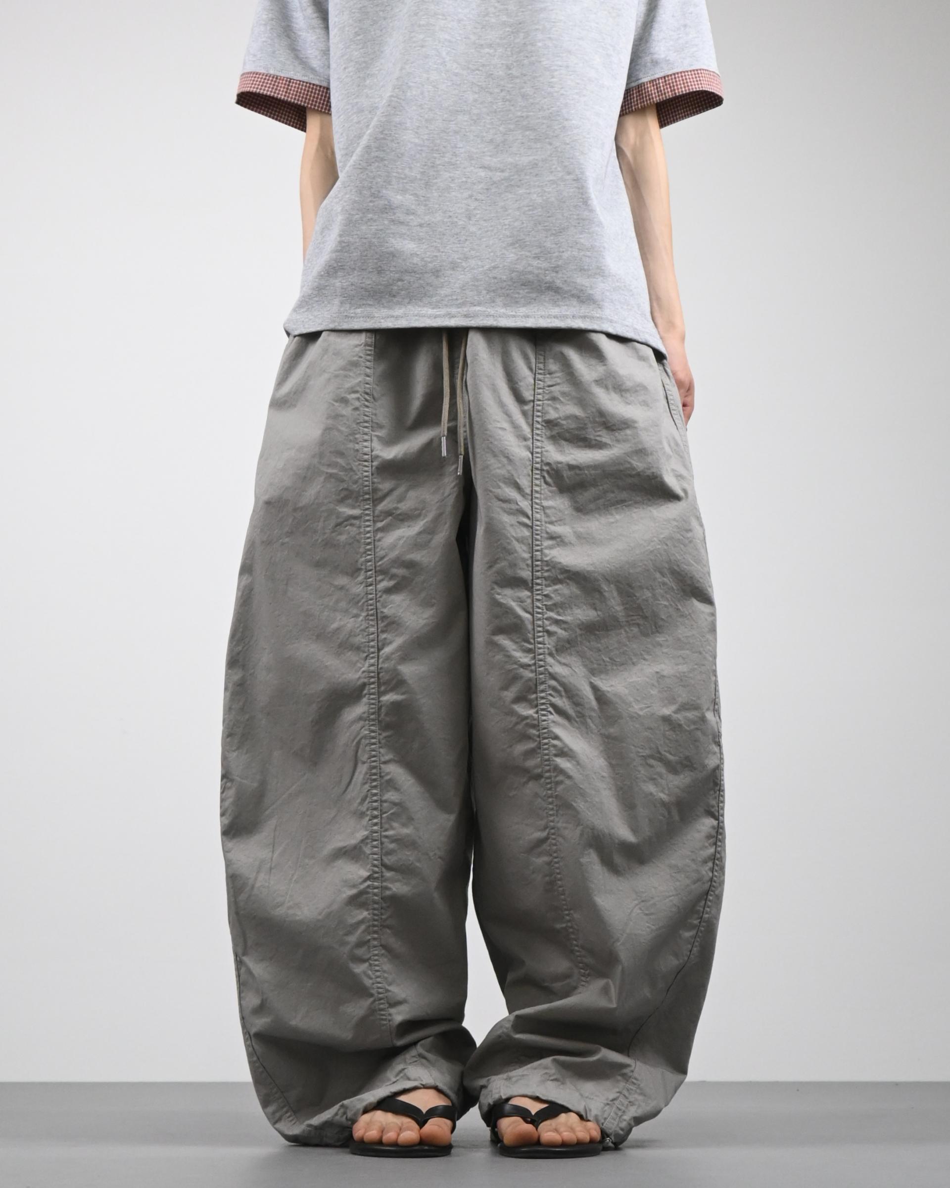 double fit balloon cotton pants
