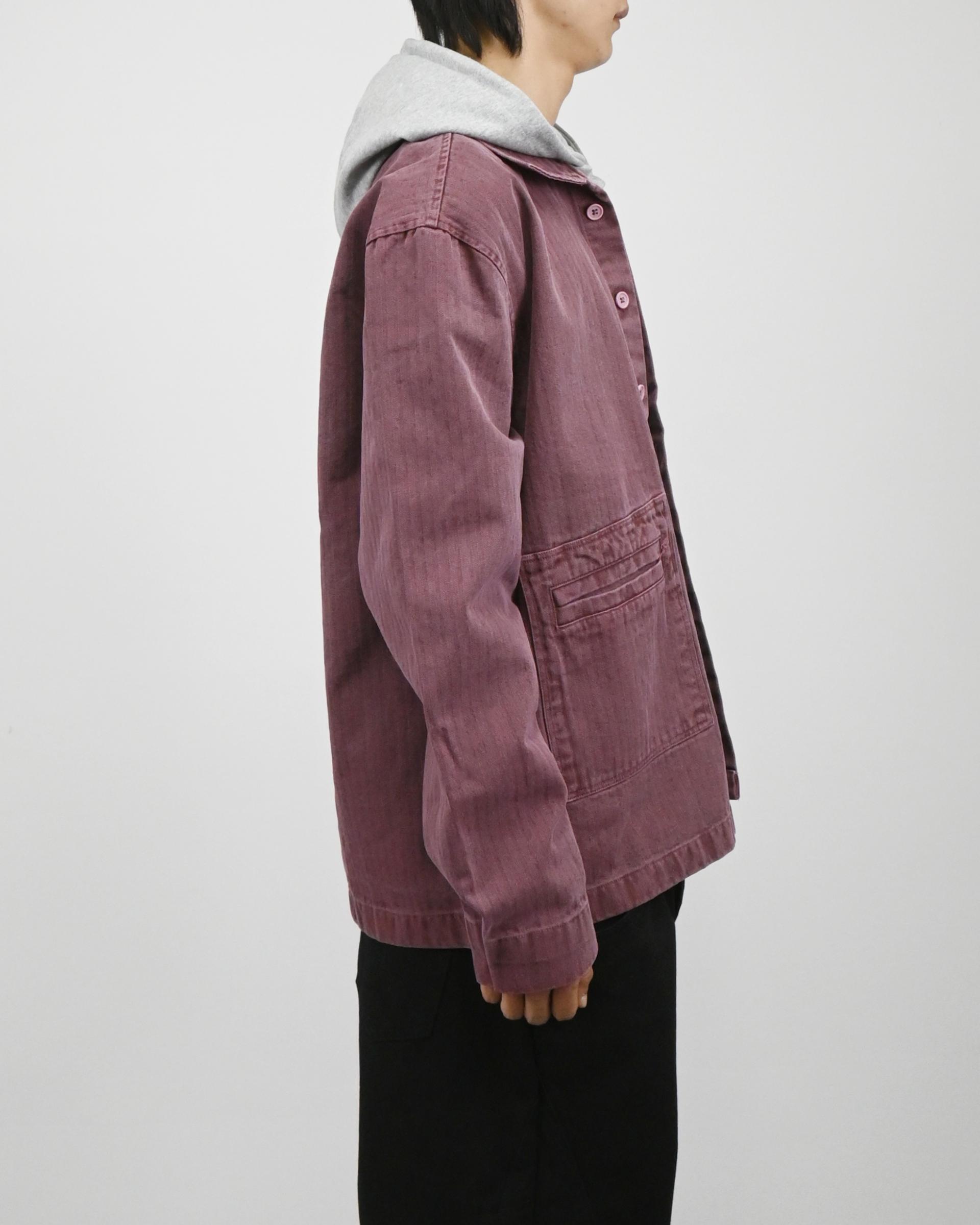 pigment herringbone field jacket