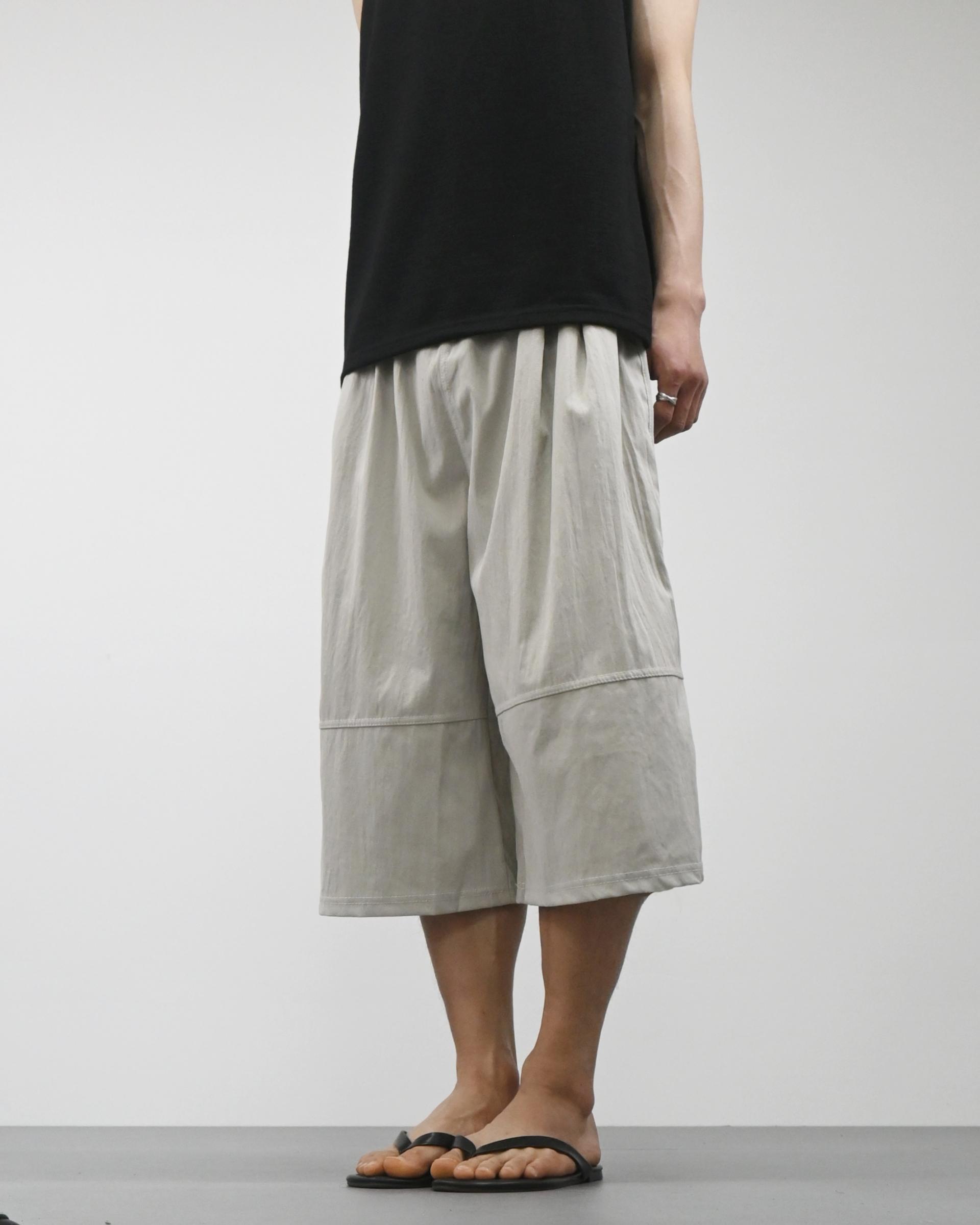 one tuck pigment bermuda sweatpants 복제