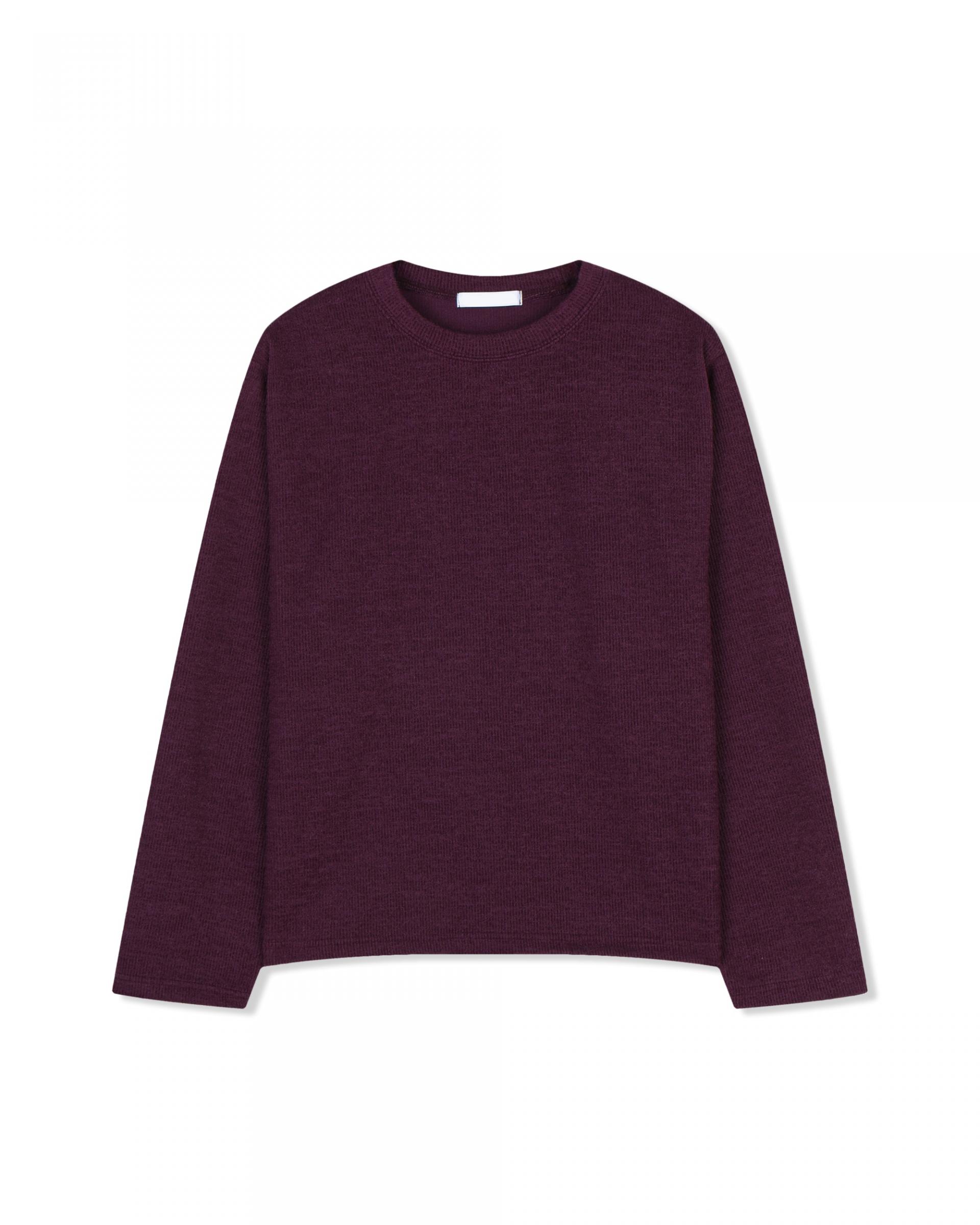 low round knit