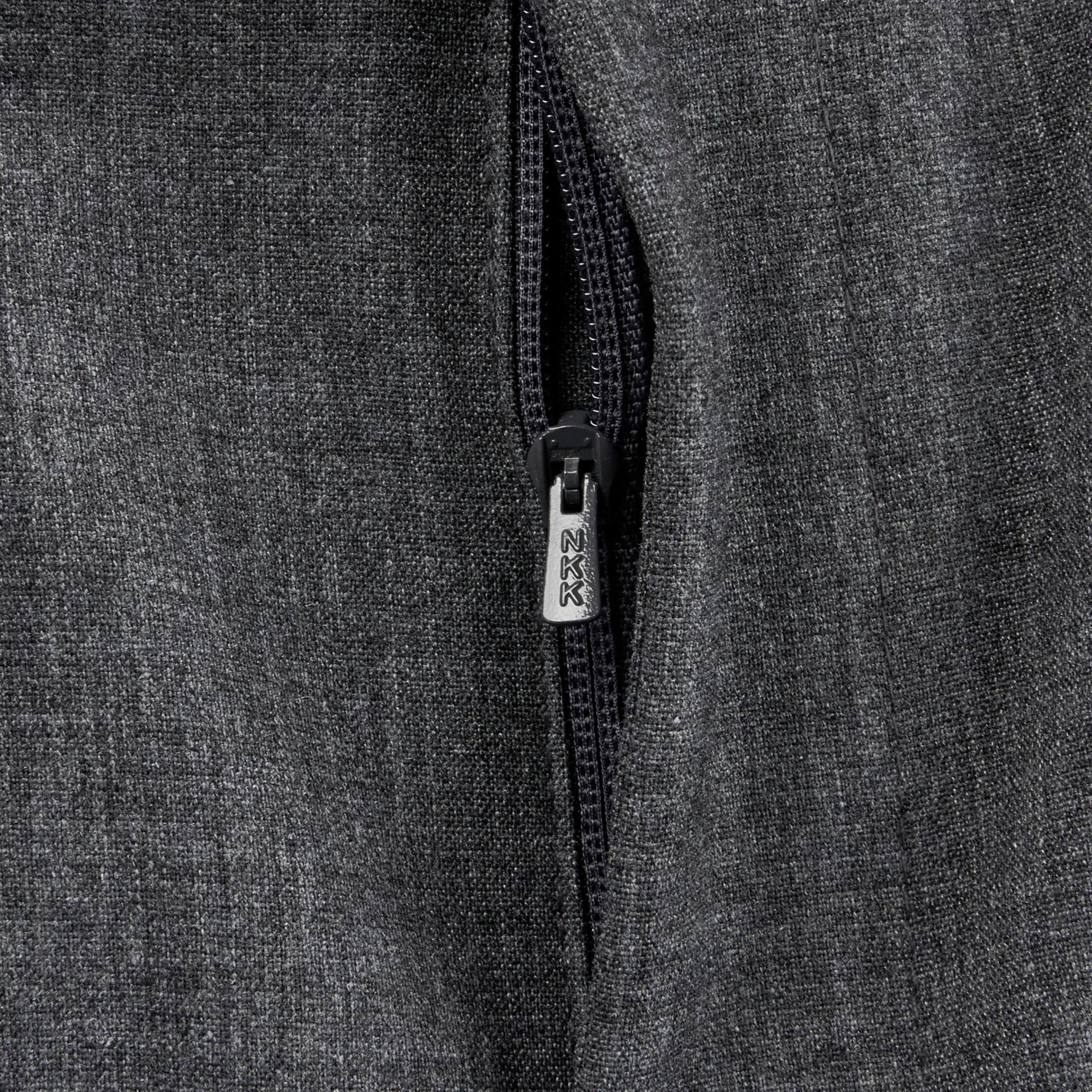 rivet side tuck slacks