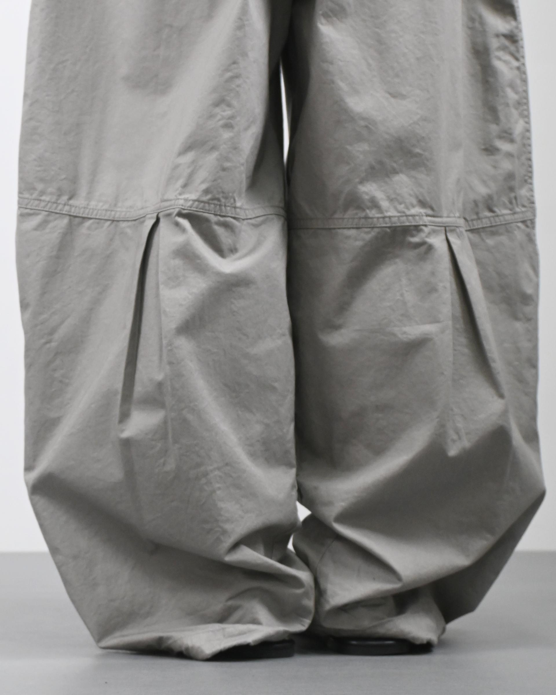 double fit balloon cotton pants