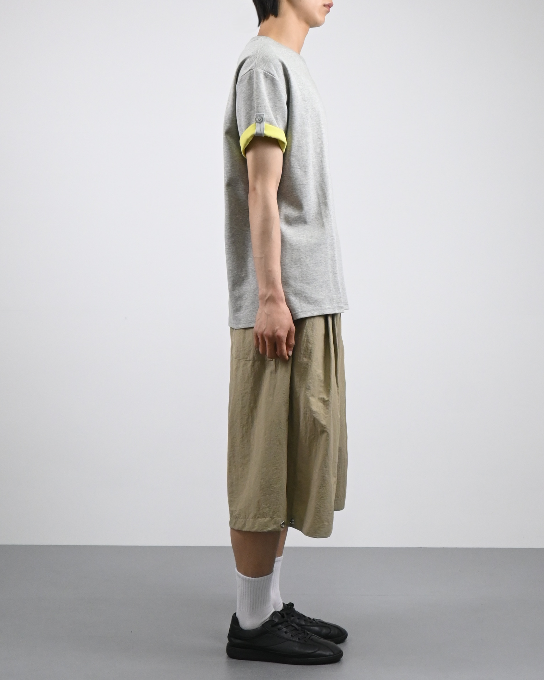 coloring roll-up half t-shirt