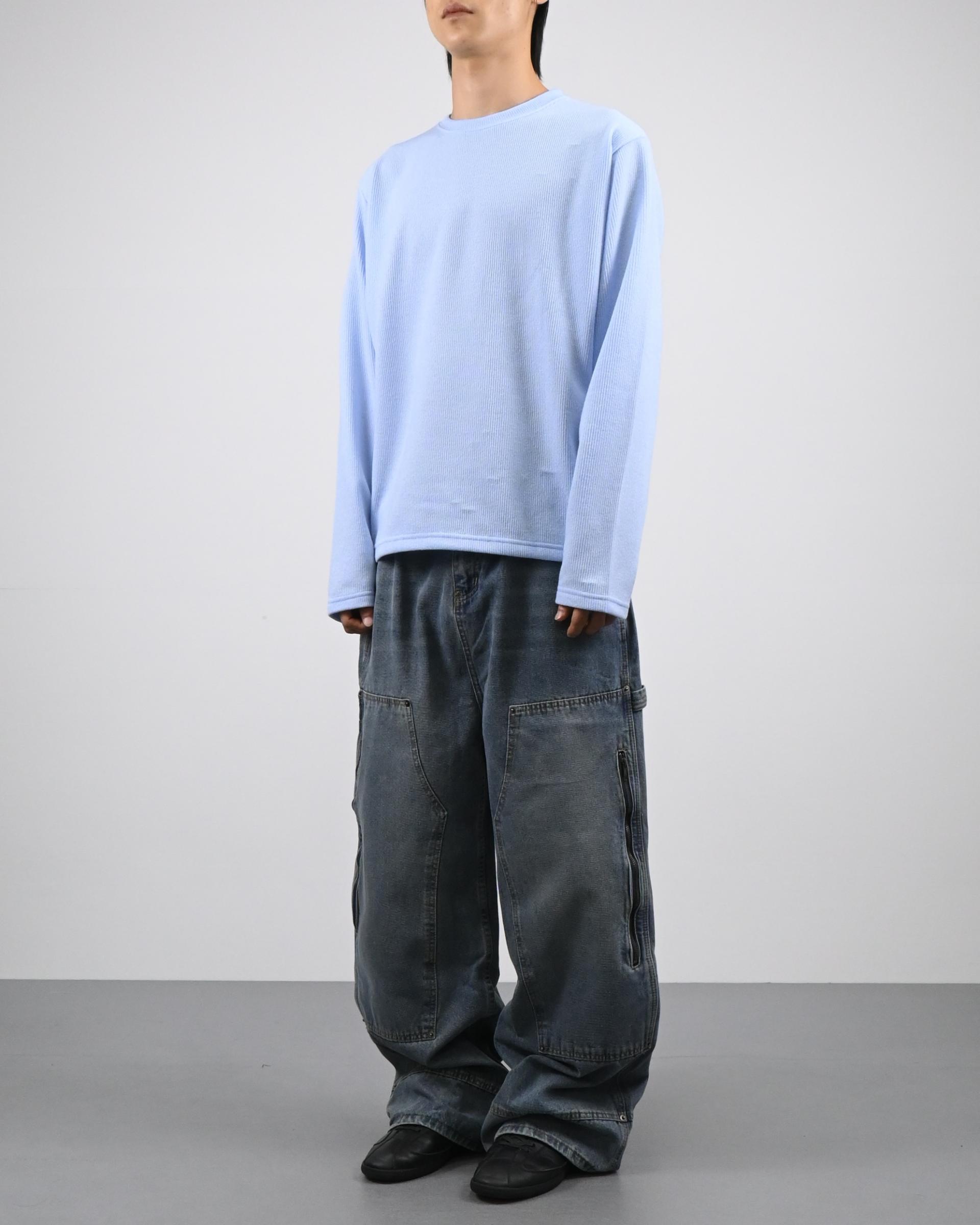 low round knit